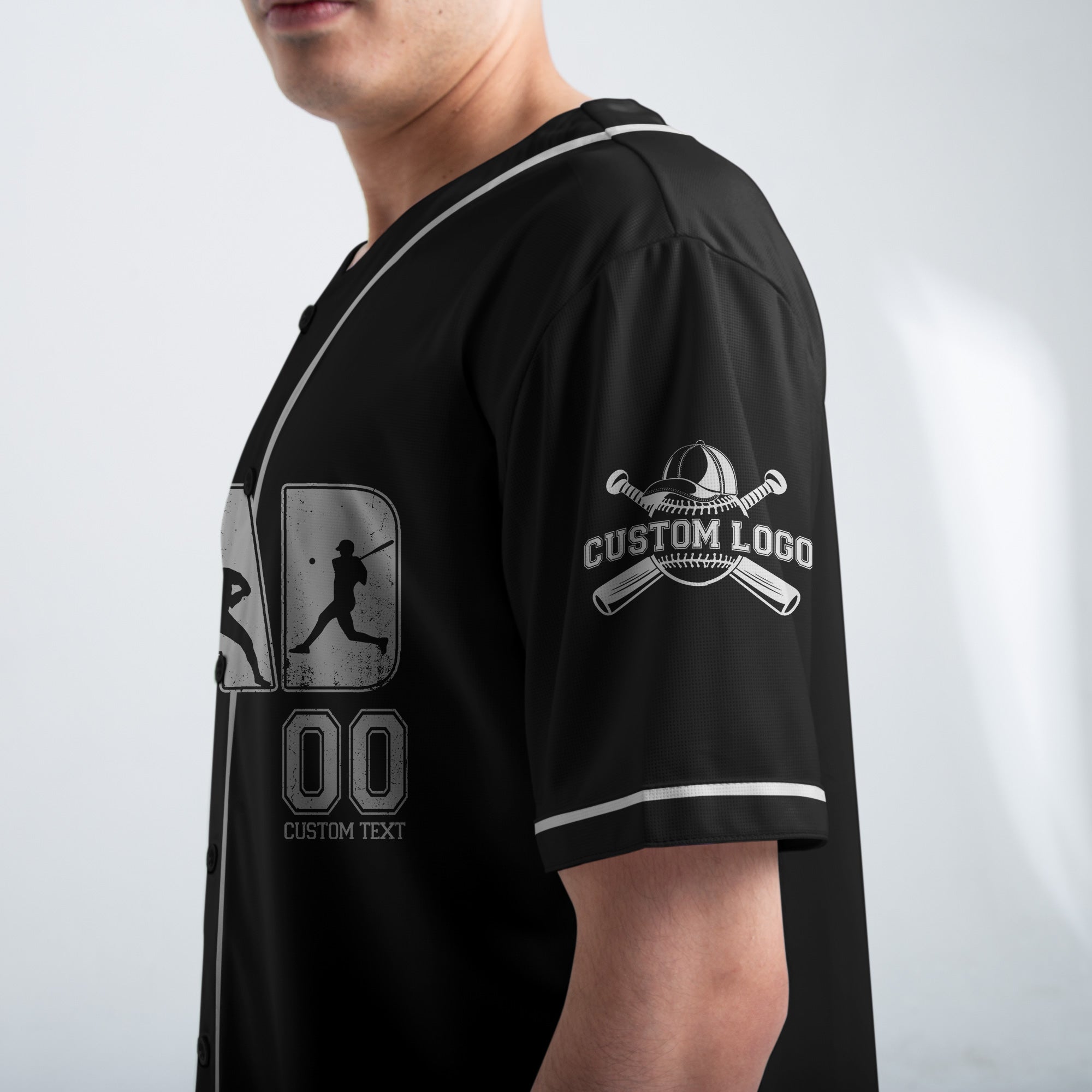 BASEBALL DAD: LIKE A DAD, BUT ONLY COOLER -Custom Jersey Baseball