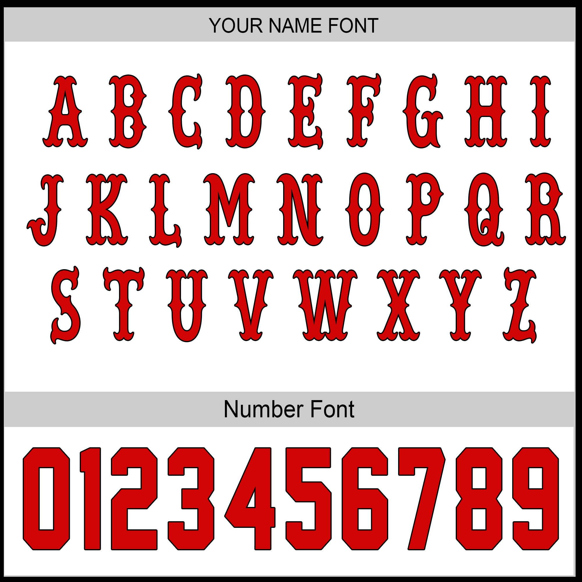 Classic Red Custom Jersey – Your Name & Team Logo on Vintage White