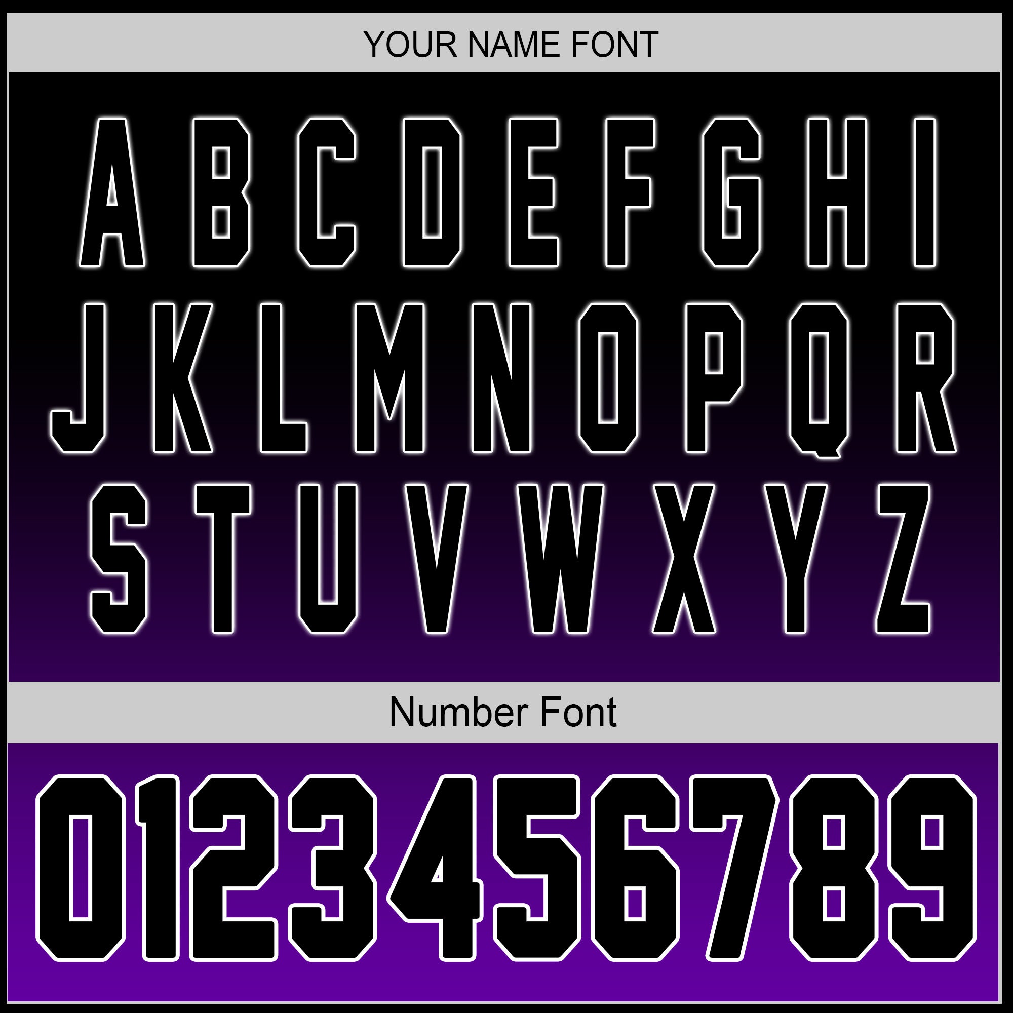 Custom Baseball Jersey – Gradient Black to Purple