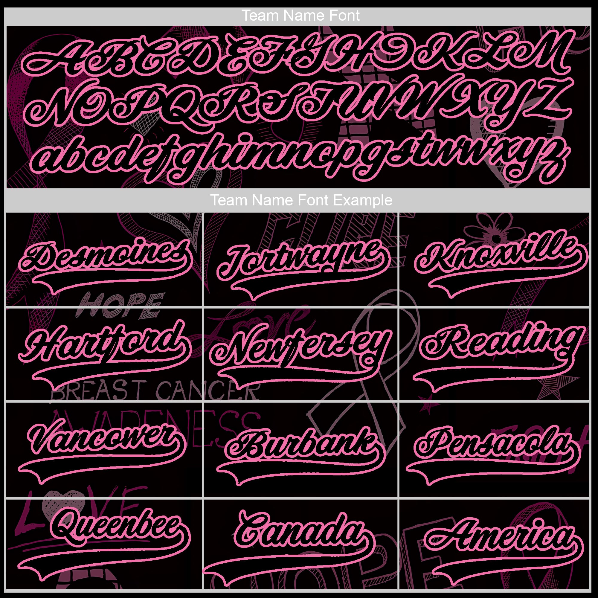 Custom Breast Cancer Awareness Baseball Jersey – Hope & Fight Edition