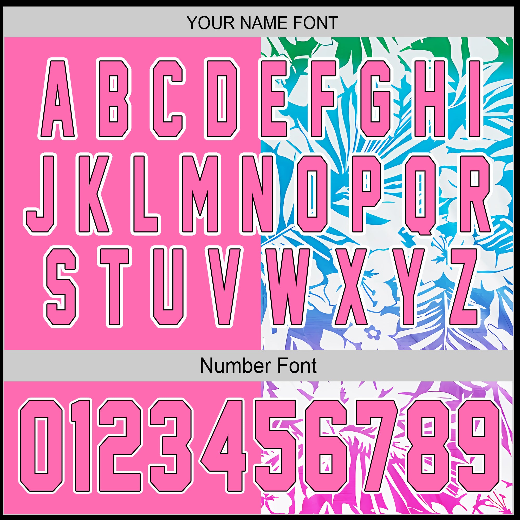 Tropical Dream Baseball Jersey – Pink Split Paradise Edition