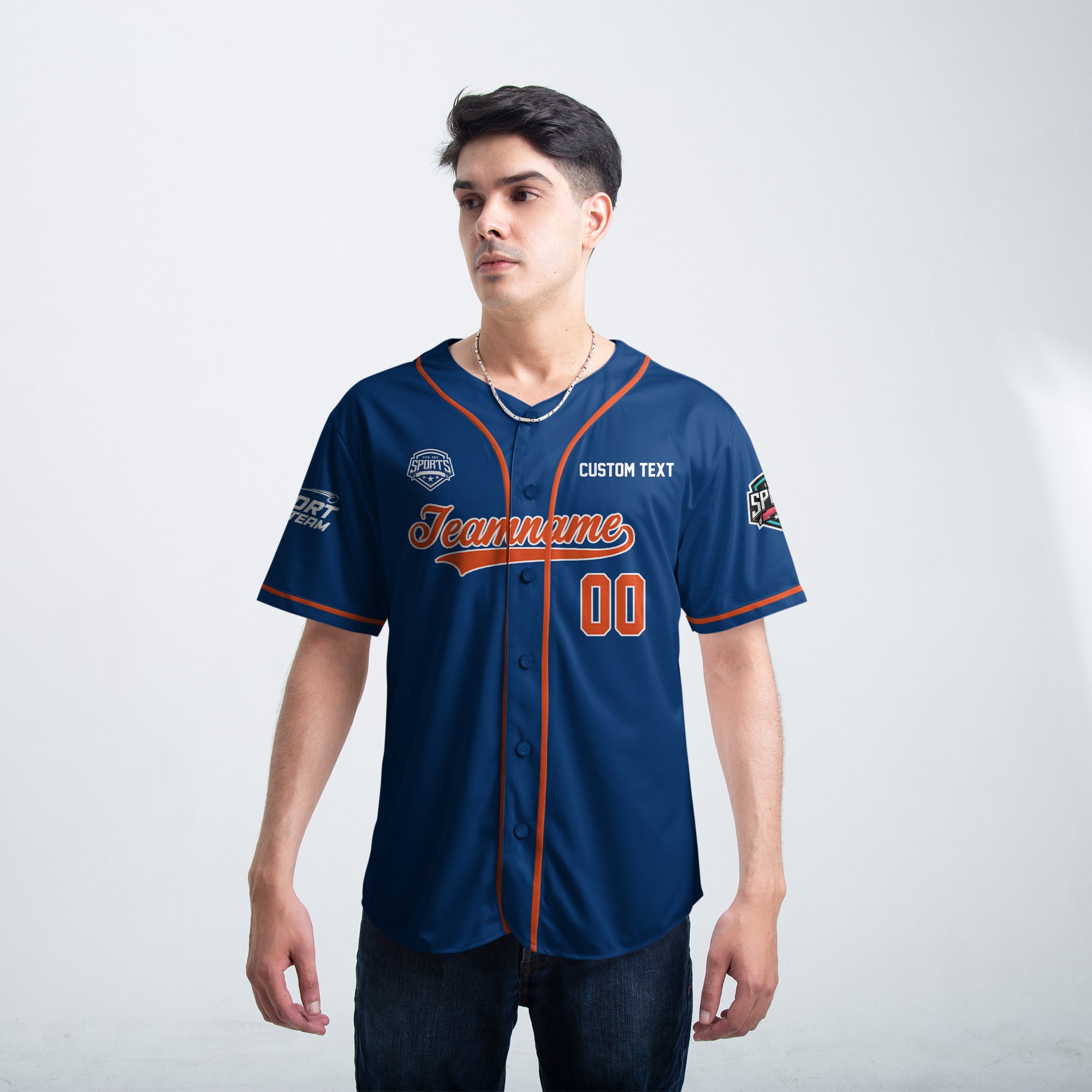 Royal Strike Custom Baseball Jersey