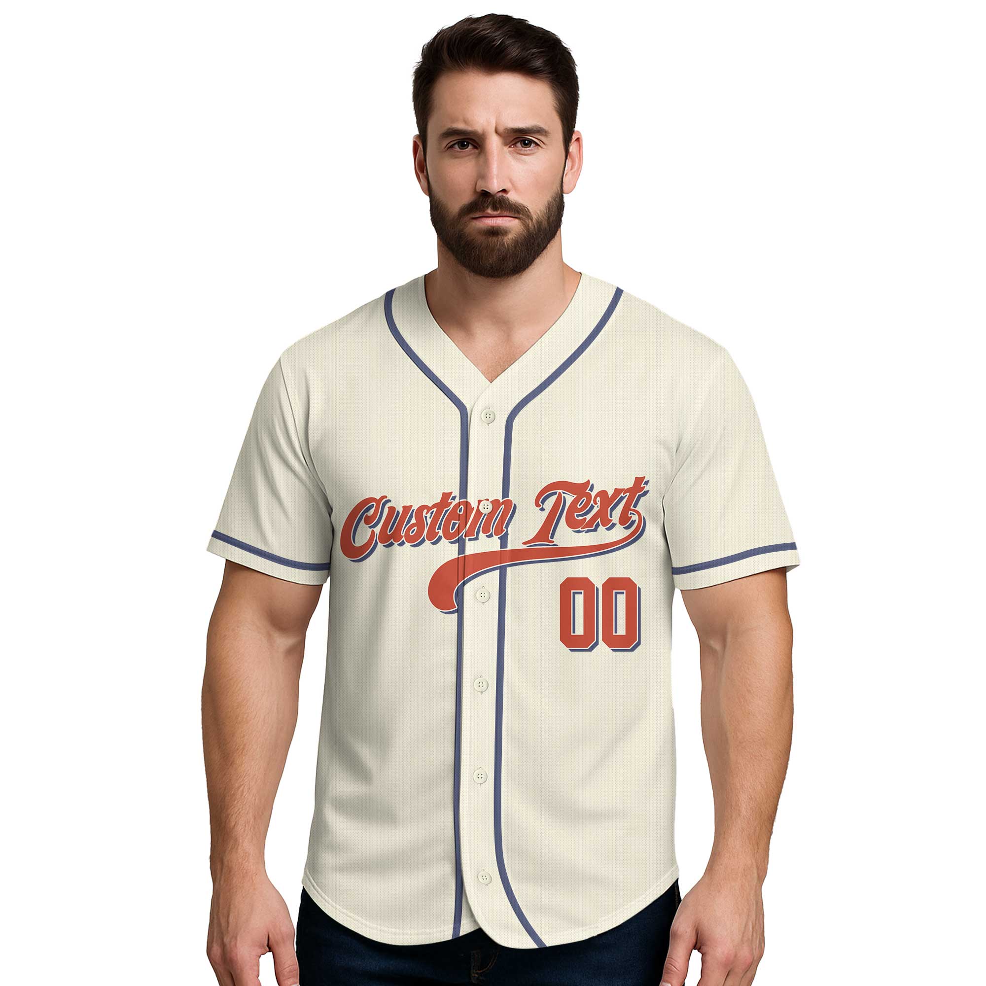 Heroes Get Remembered But Legends Never Die - Custom Cream Baseball Jersey