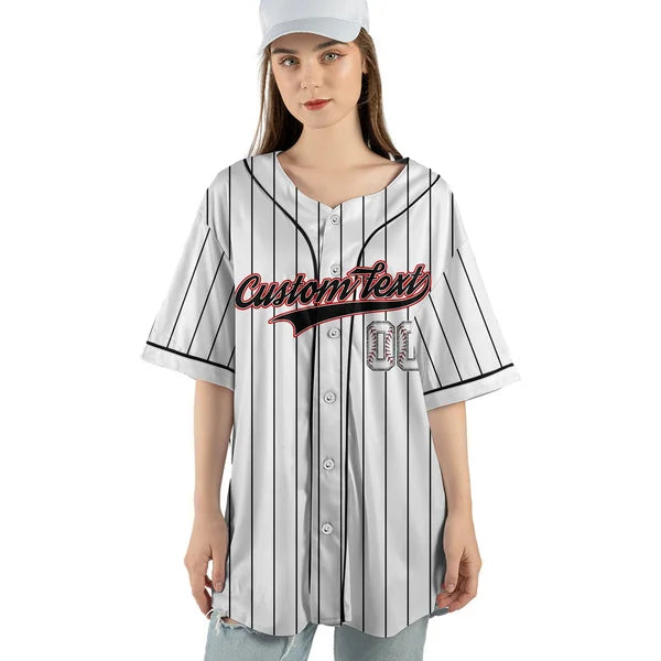 Custom Baseball Jersey - Sideline Social Club Loud And Proud - Custom Text, Number
