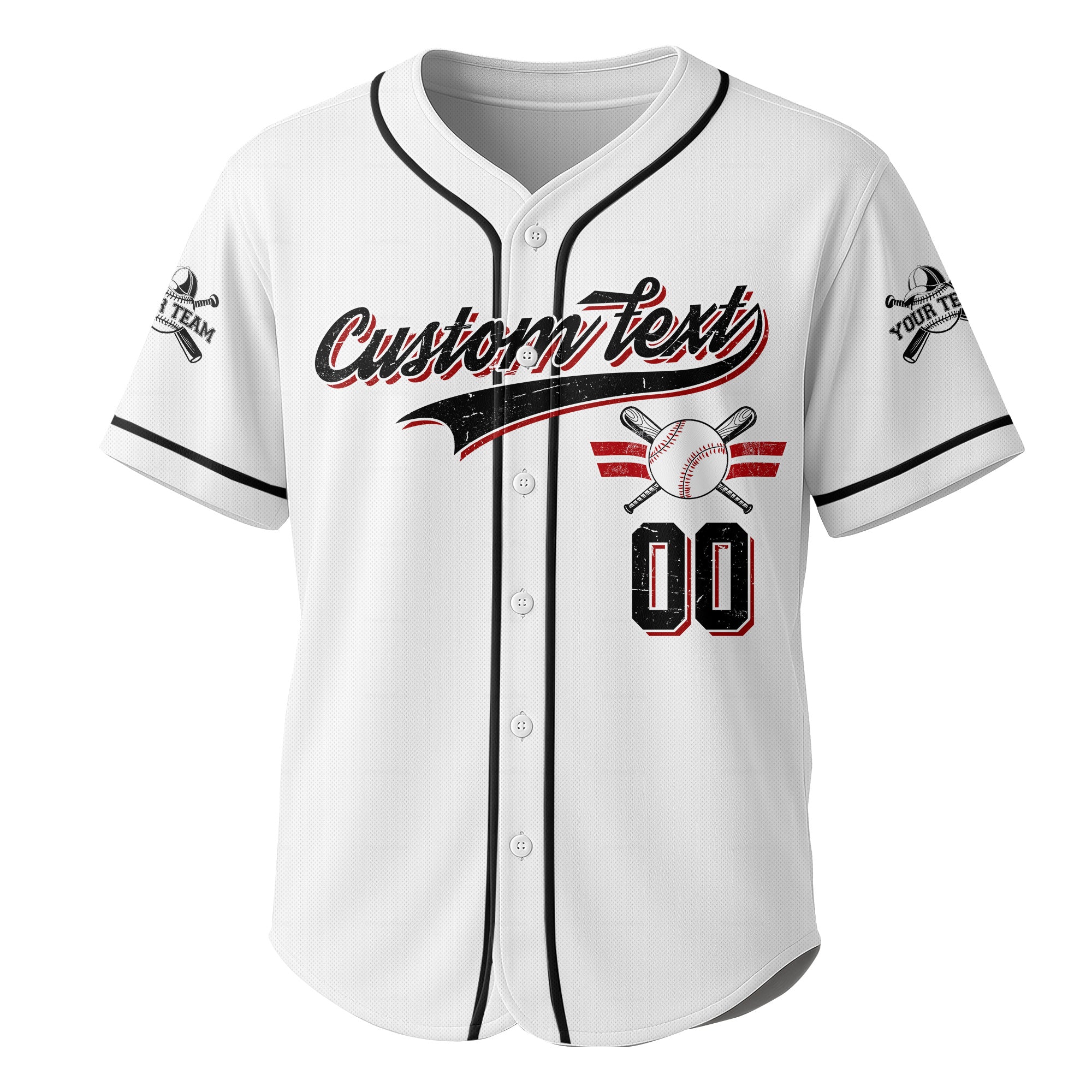 Can I Get A Double With A Side Of RBIs - Custom Cream White Baseball Jersey