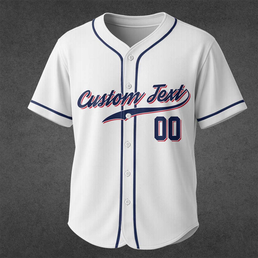 Baseball Give Old Man Patience and Rage - Custom White Baseball Jersey