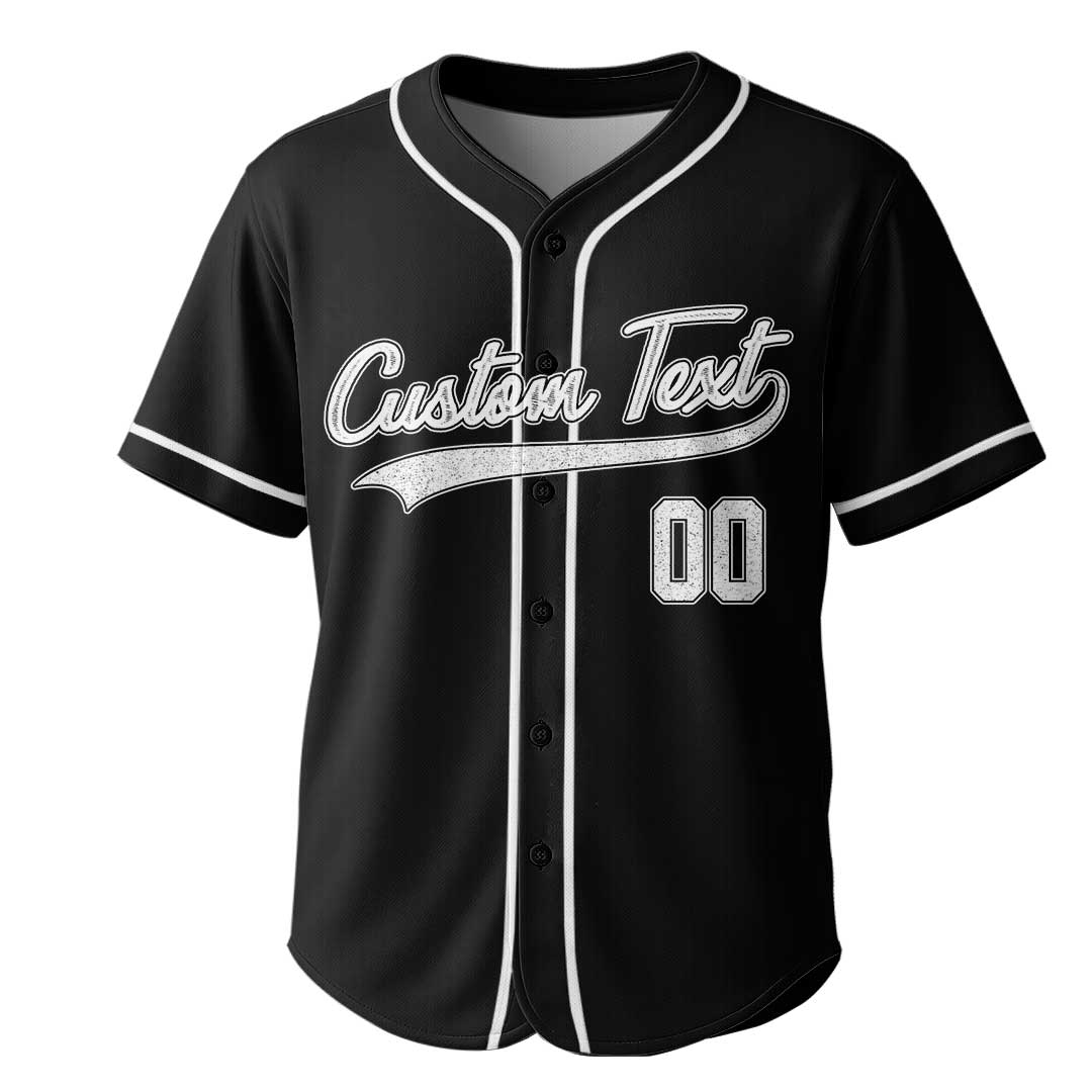 Lead The League In Back Pain - Custom Black Baseball Jersey
