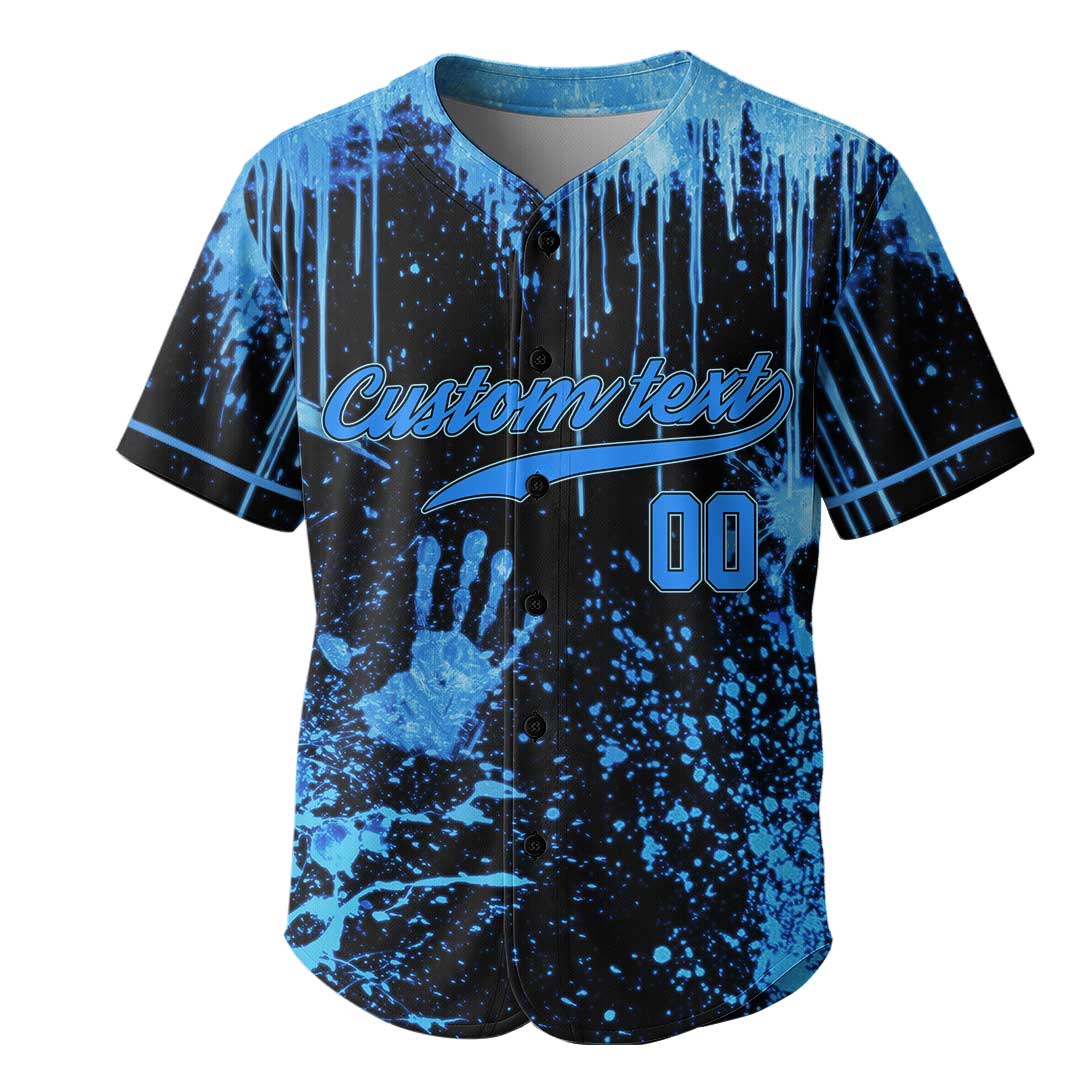 Custom Halloween Costume Zombies Cosplay Baseball Jersey