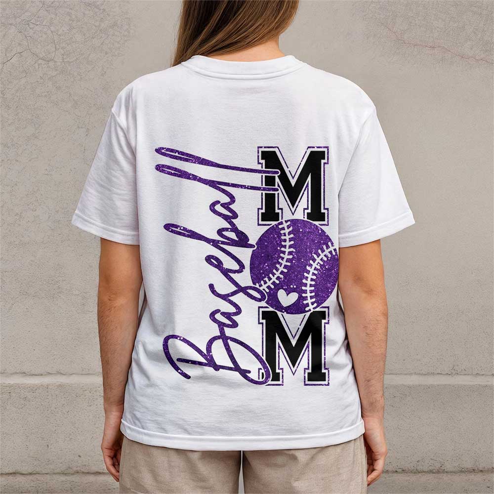 Baseball Mom - All Over Print Baseball Mom T-Shirt