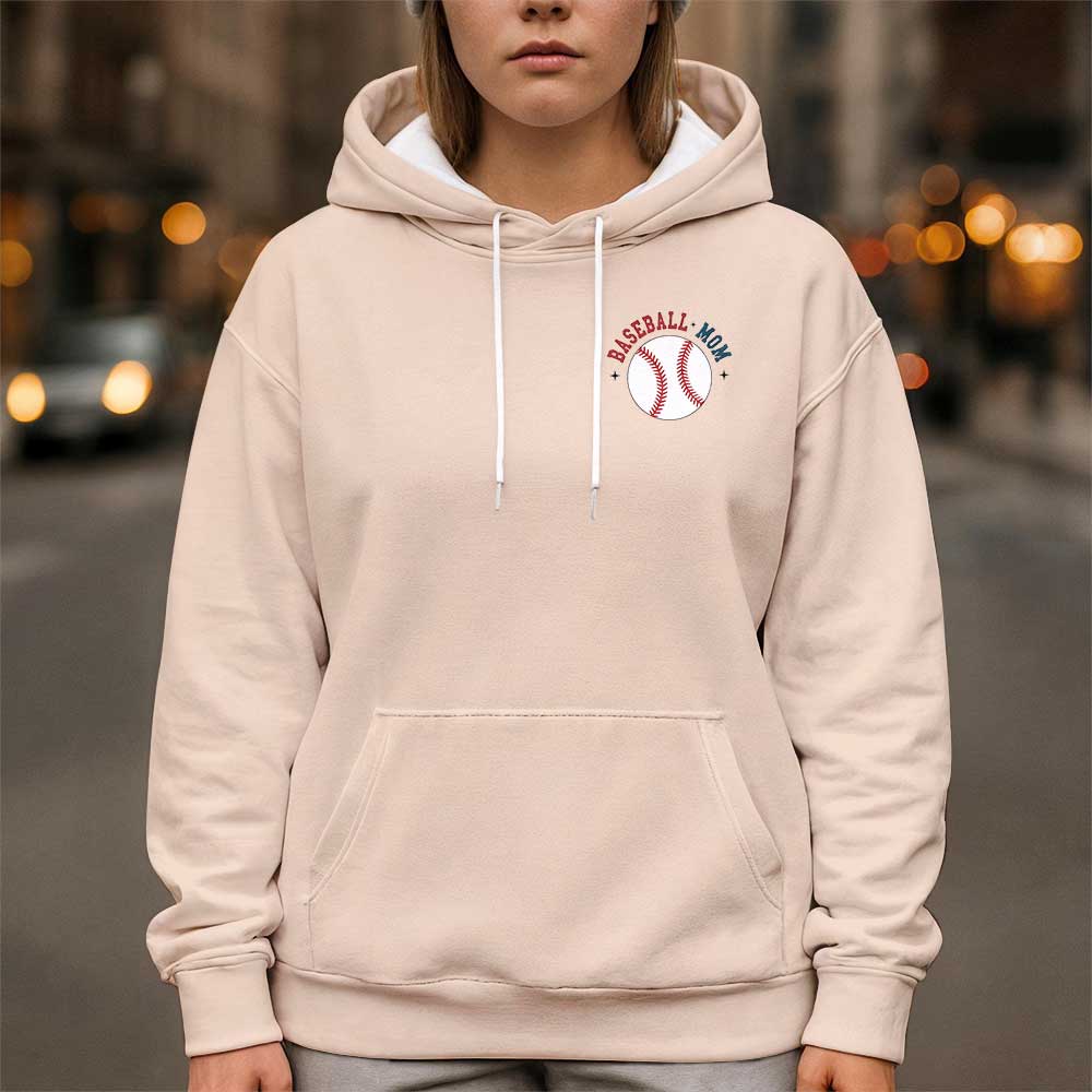 In My Baseball Mom Era - All Over Print Baseball Hoodie