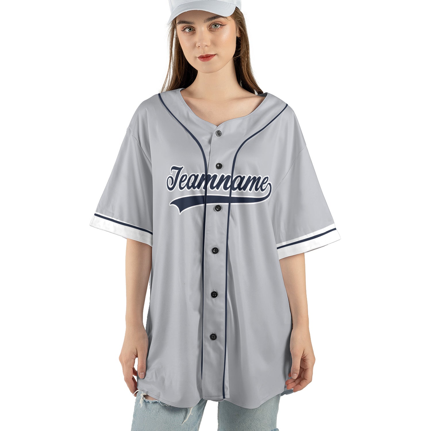 Urban Gray Classic – Custom Baseball Jersey