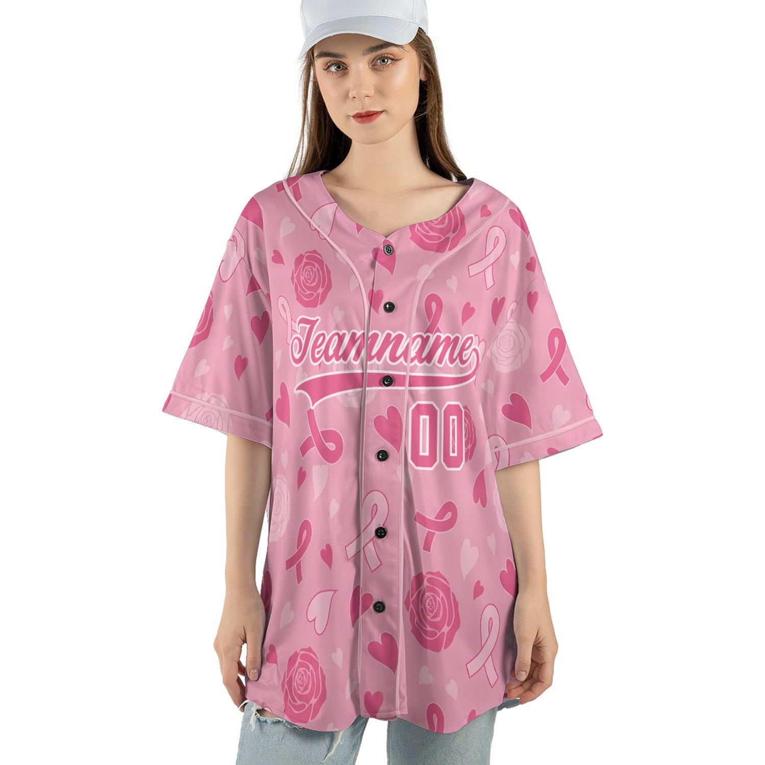 Custom Jersey Baseball – Psychedelic Mandala Purple