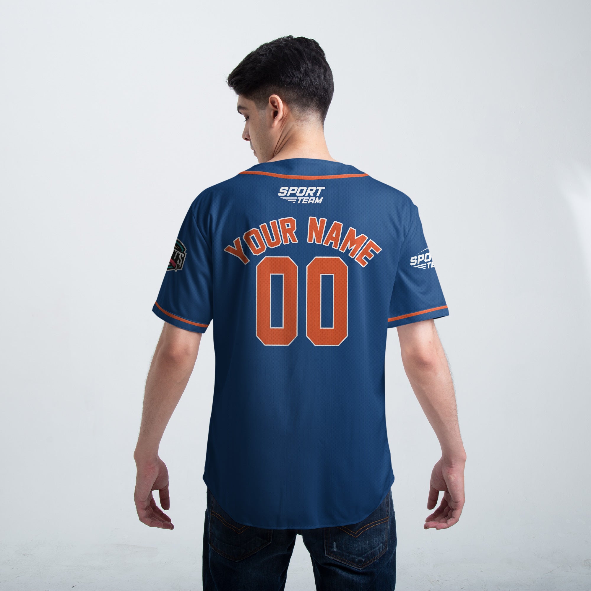 Royal Strike Custom Baseball Jersey
