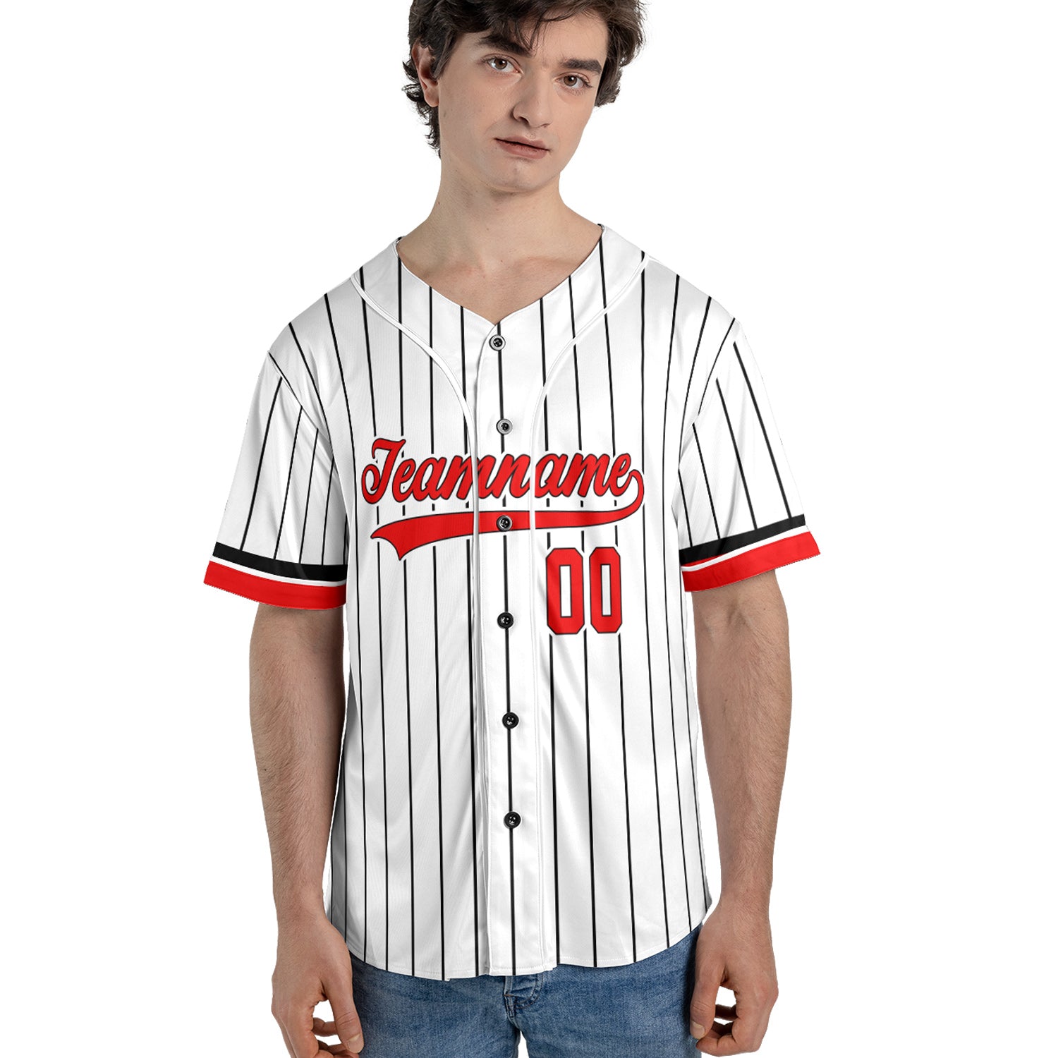 Custom Baseball Jersey - Tropical Palms