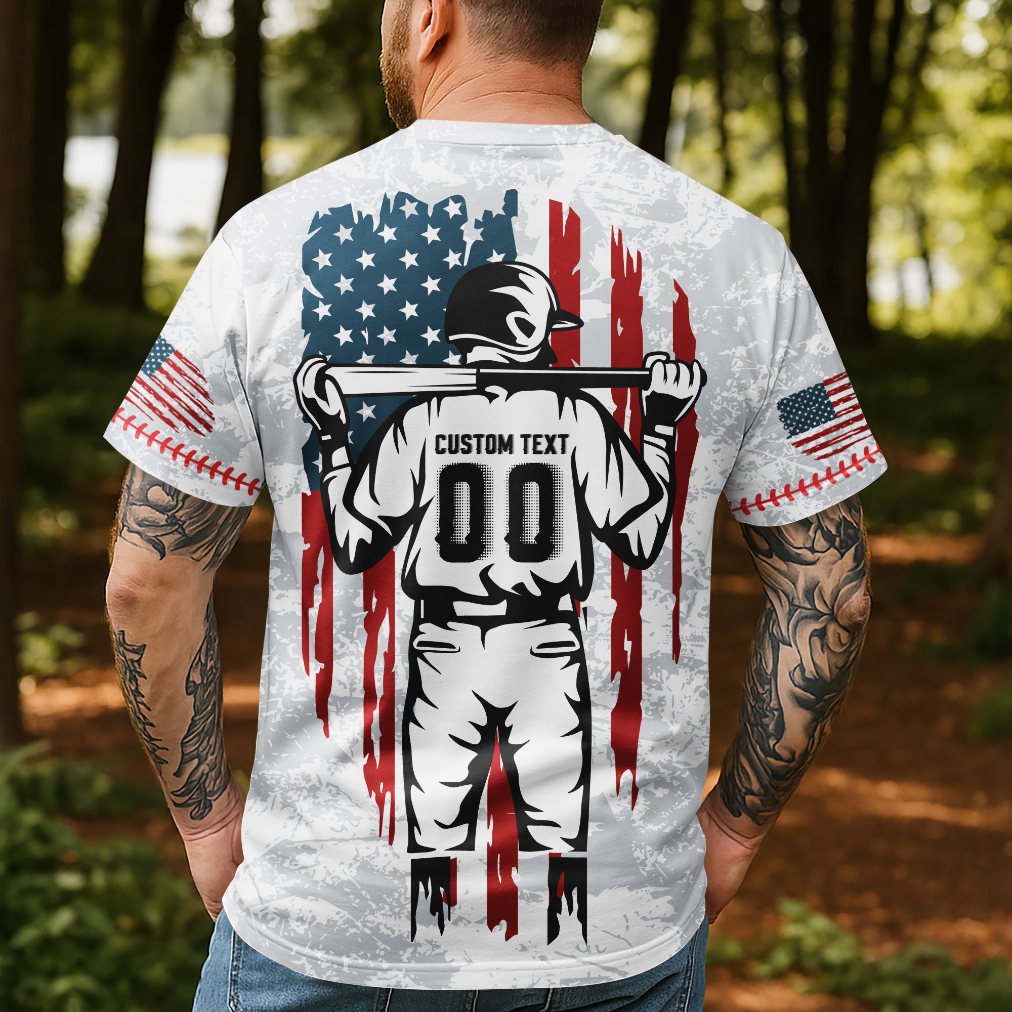 Legends Never Rest Custom All Over Print Baseball T-Shirt