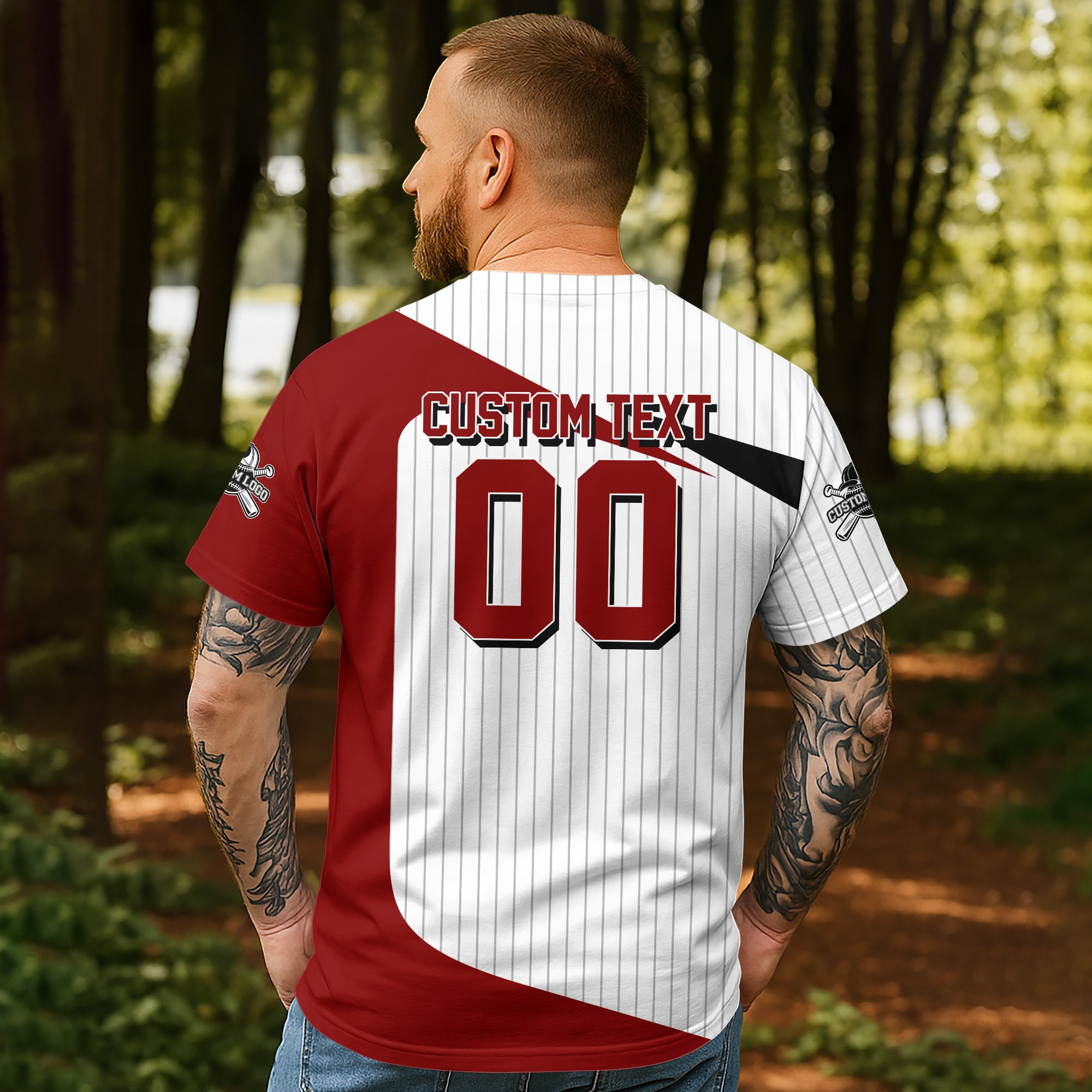 No Pain No Gain Custom All Over Print Baseball T-Shirt