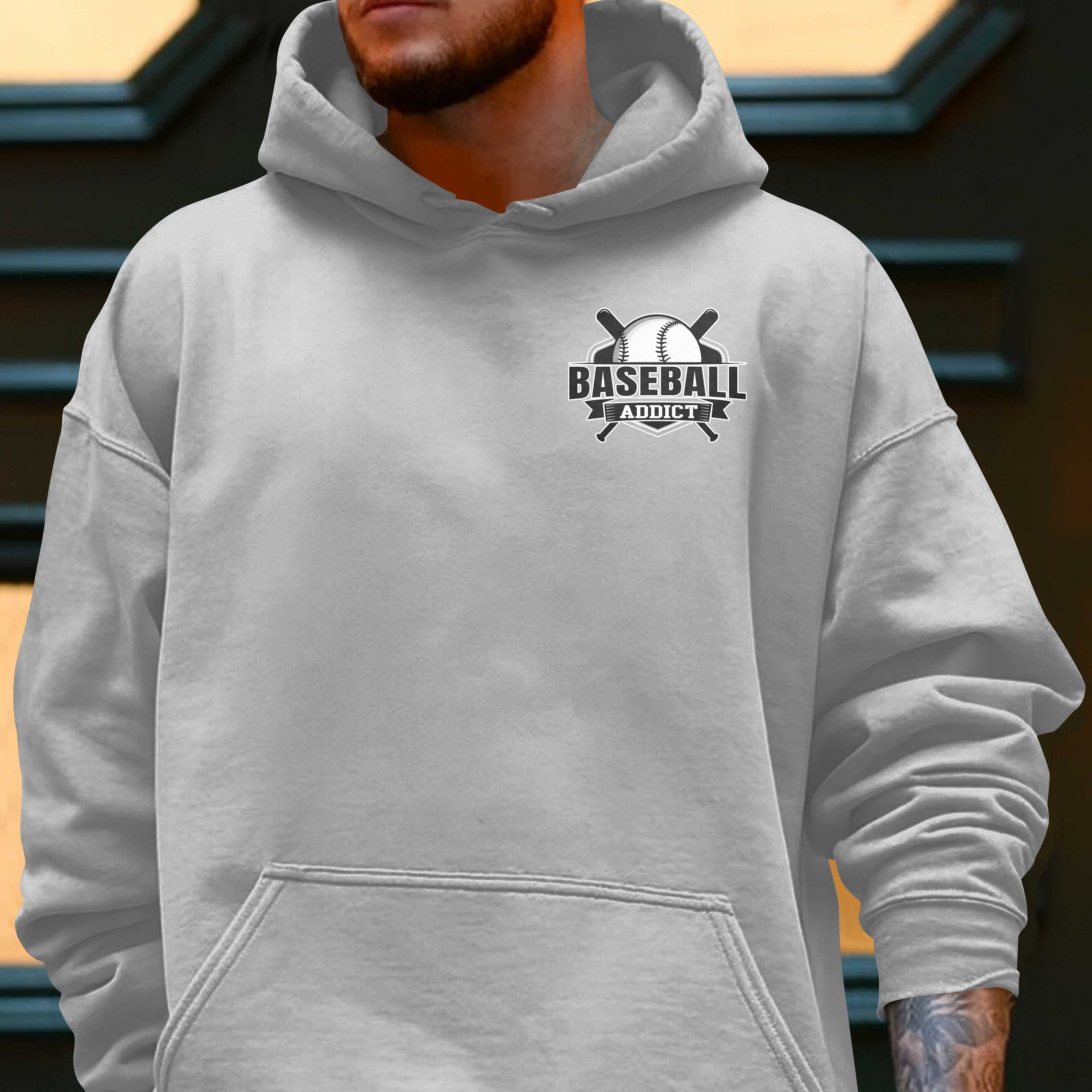 Real Men Spin For Wins - Black and Grey Dad Baseball Hoodie