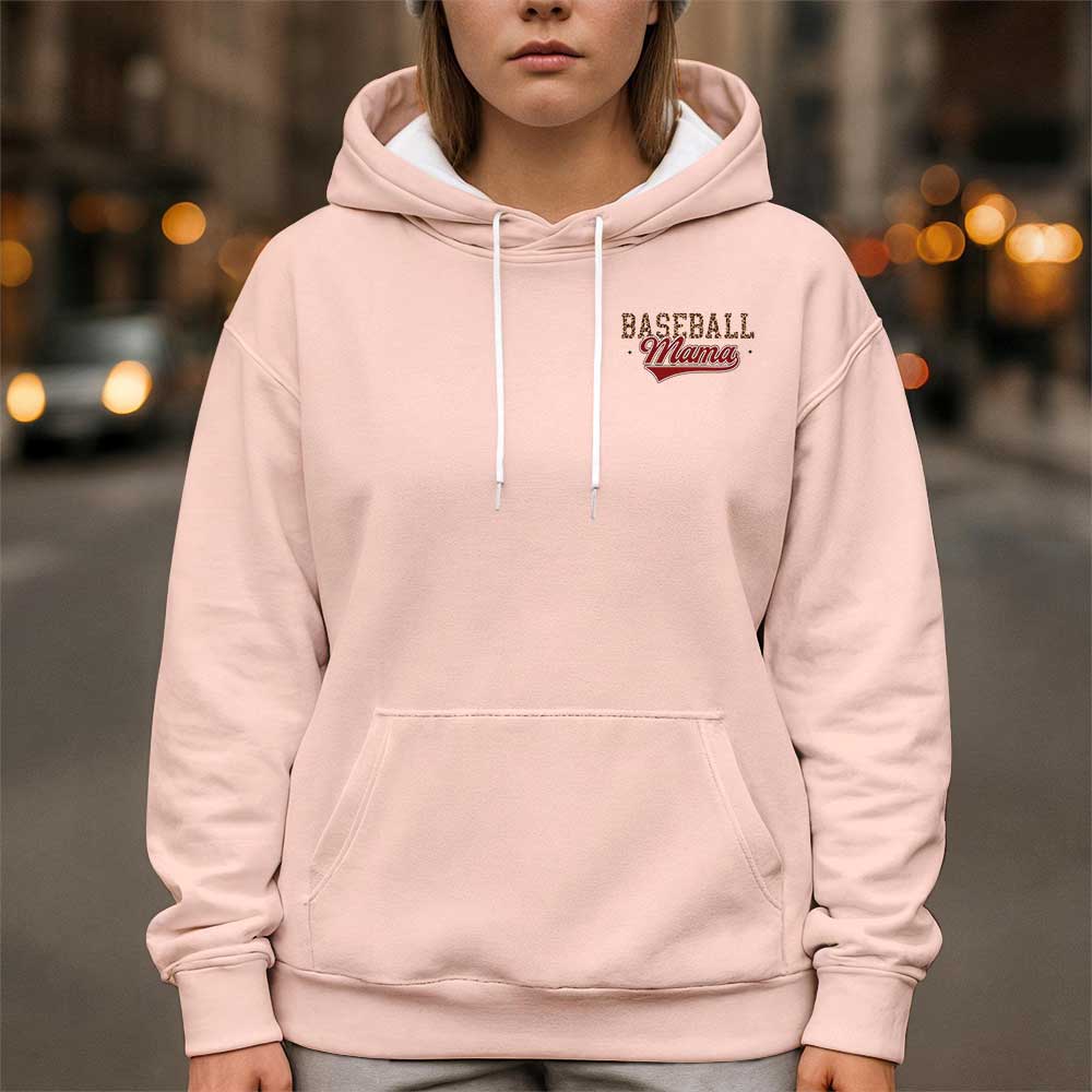 Hot Mess Always Stressed - All Over Print Baseball Hoodie