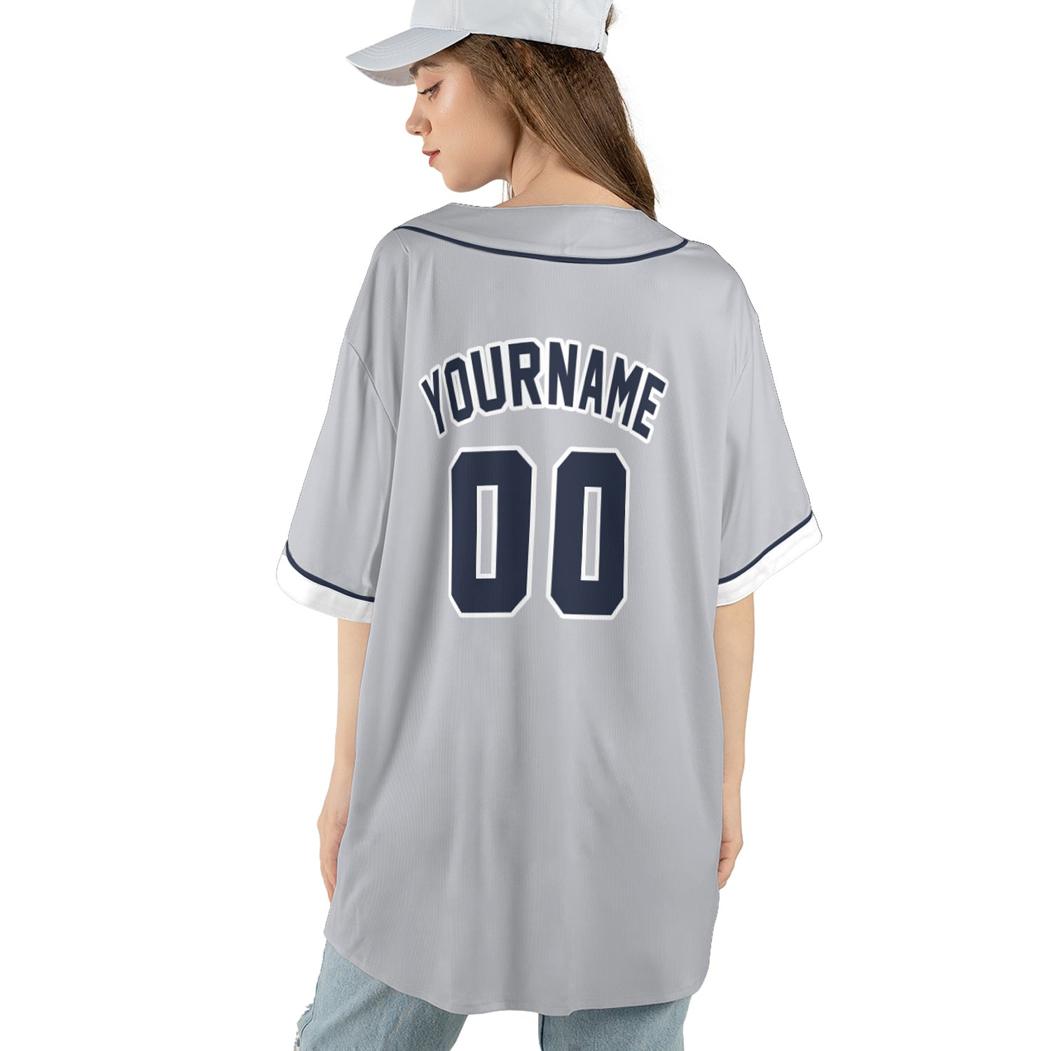 Urban Gray Classic – Custom Baseball Jersey