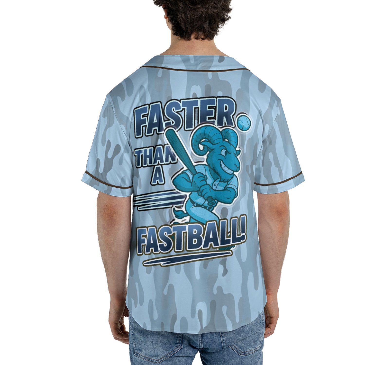 Aries Zodiac Baseball Jersey – Ice Camo Speedstrike Edition