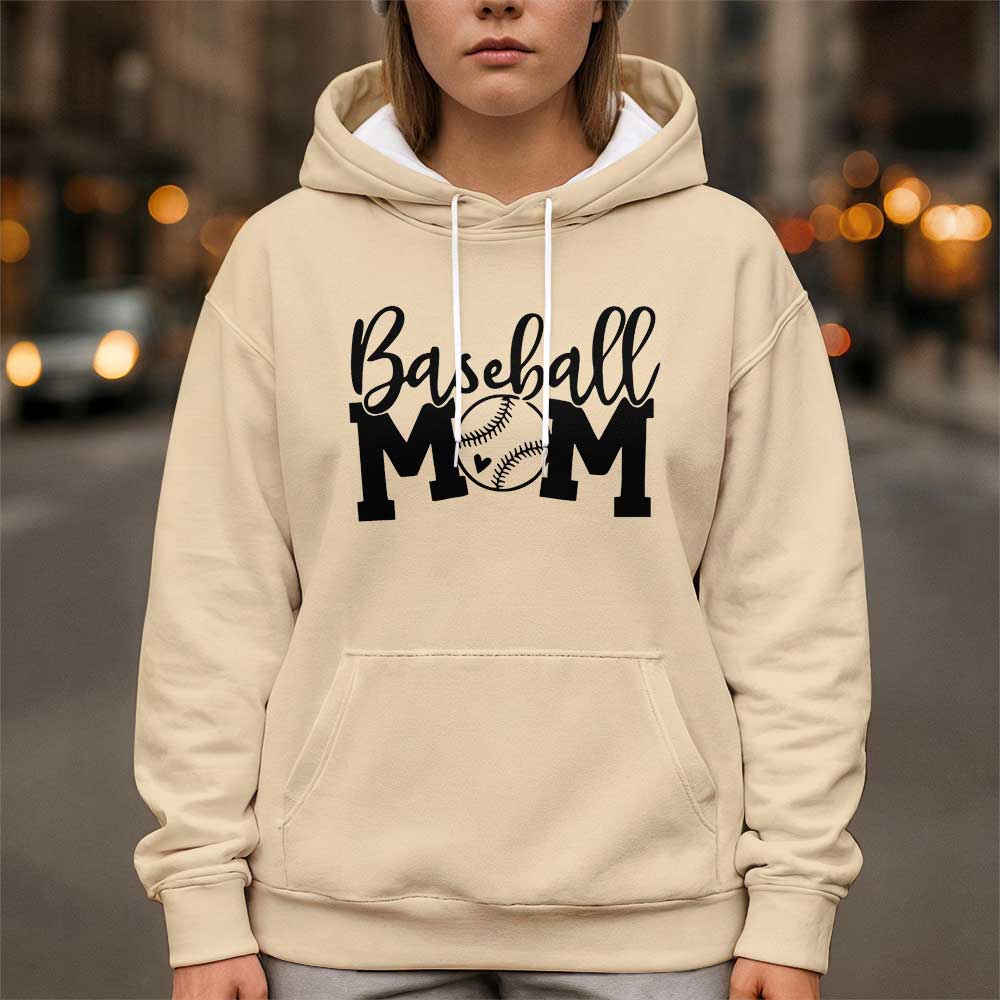 My Favorite Baseball Player Calls Me Mom - All Over Print Baseball Hoodie