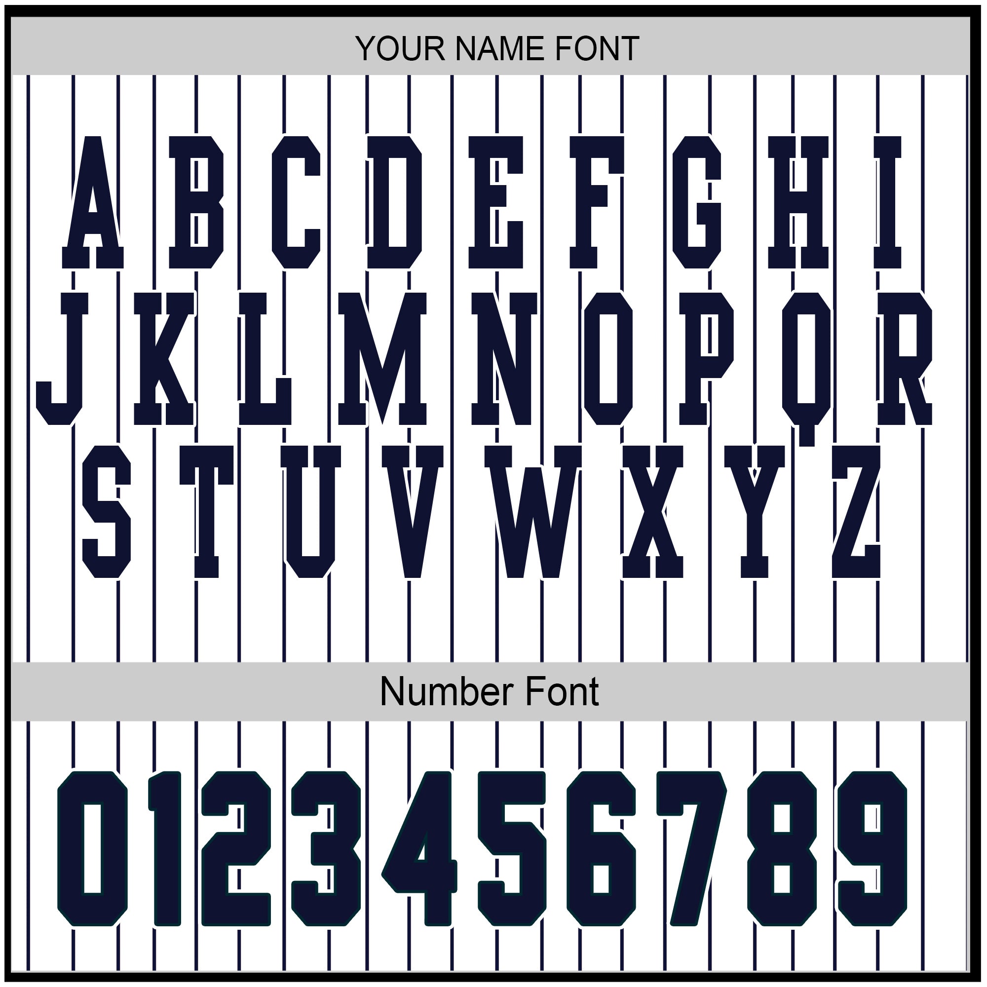 Custom White Navy Pinstripes Baseball Jersey - Just Blessed