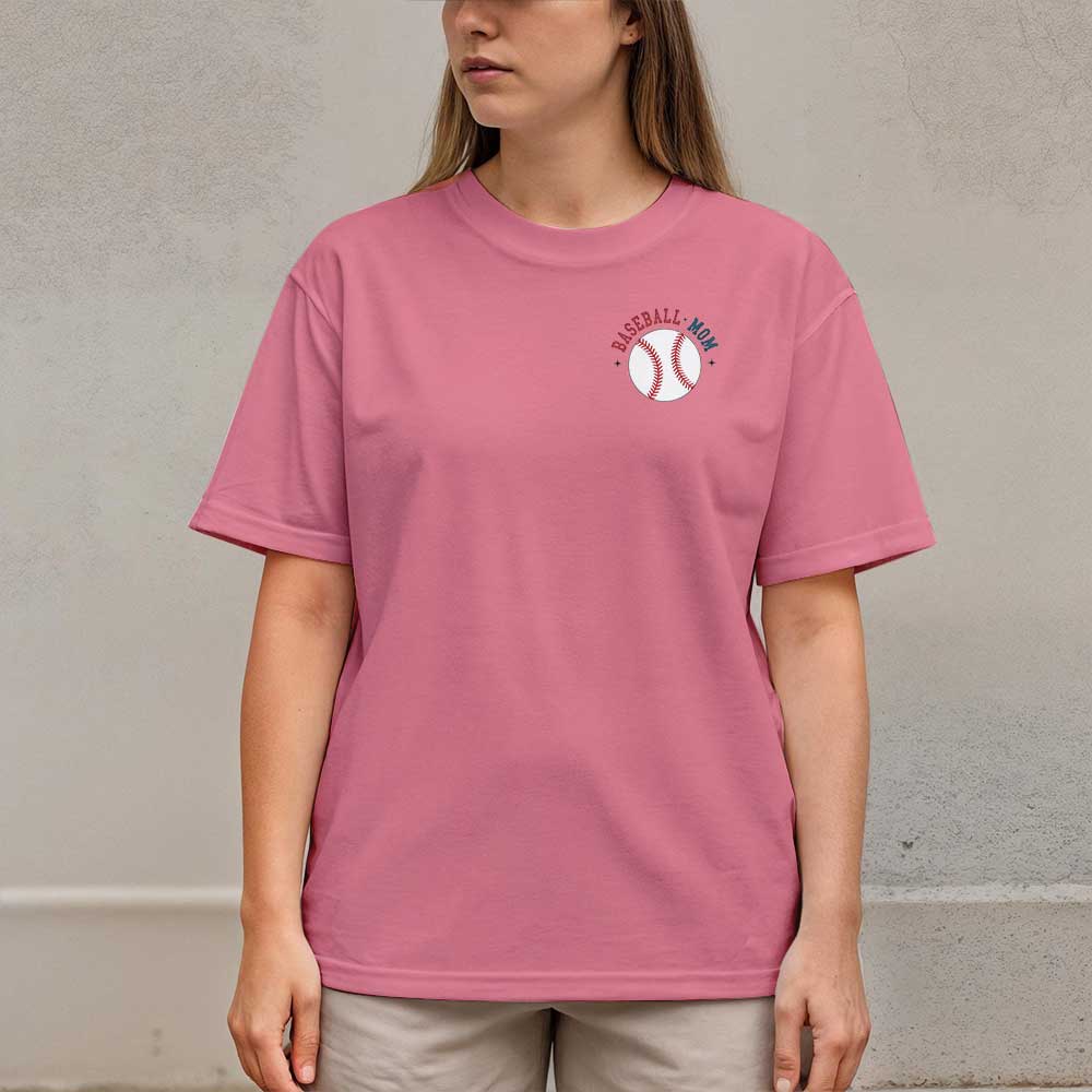 In My Baseball Mom Era - All Over Print Baseball Mom T-Shirt
