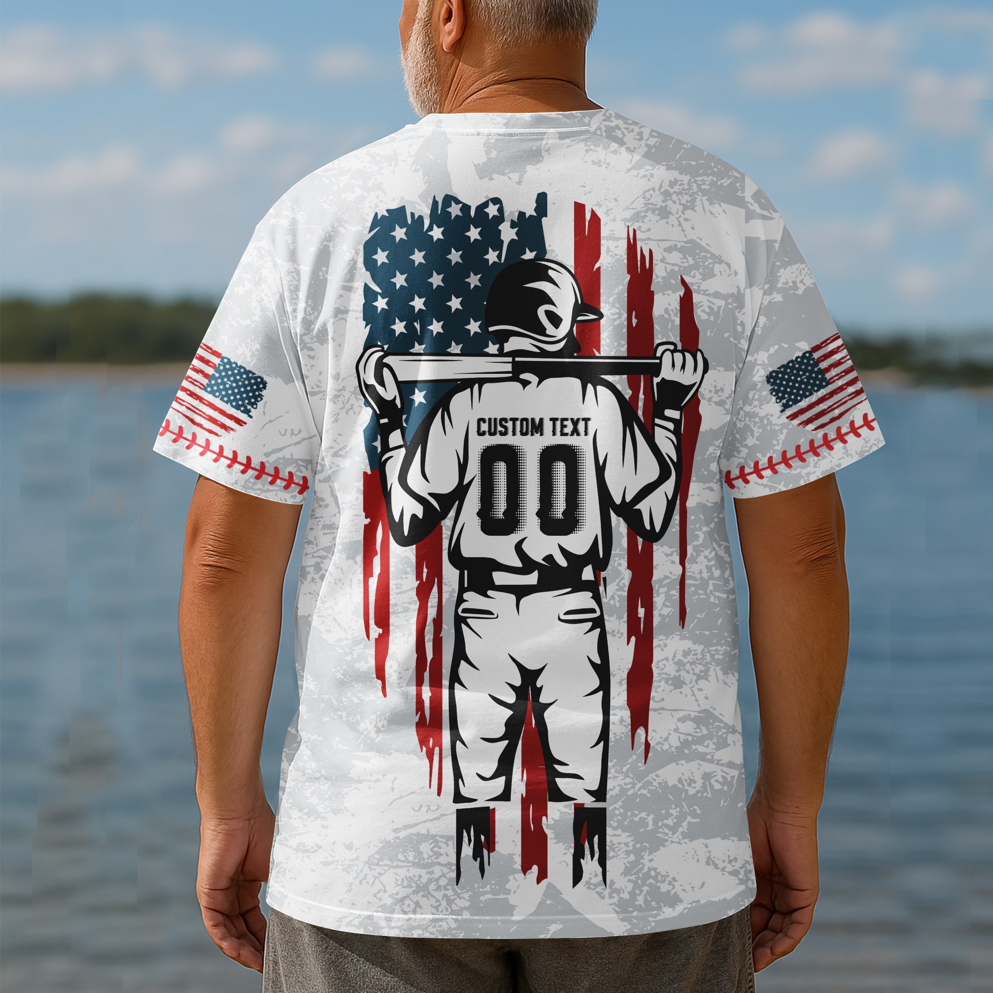 Legends Never Rest Custom All Over Print Baseball T-Shirt