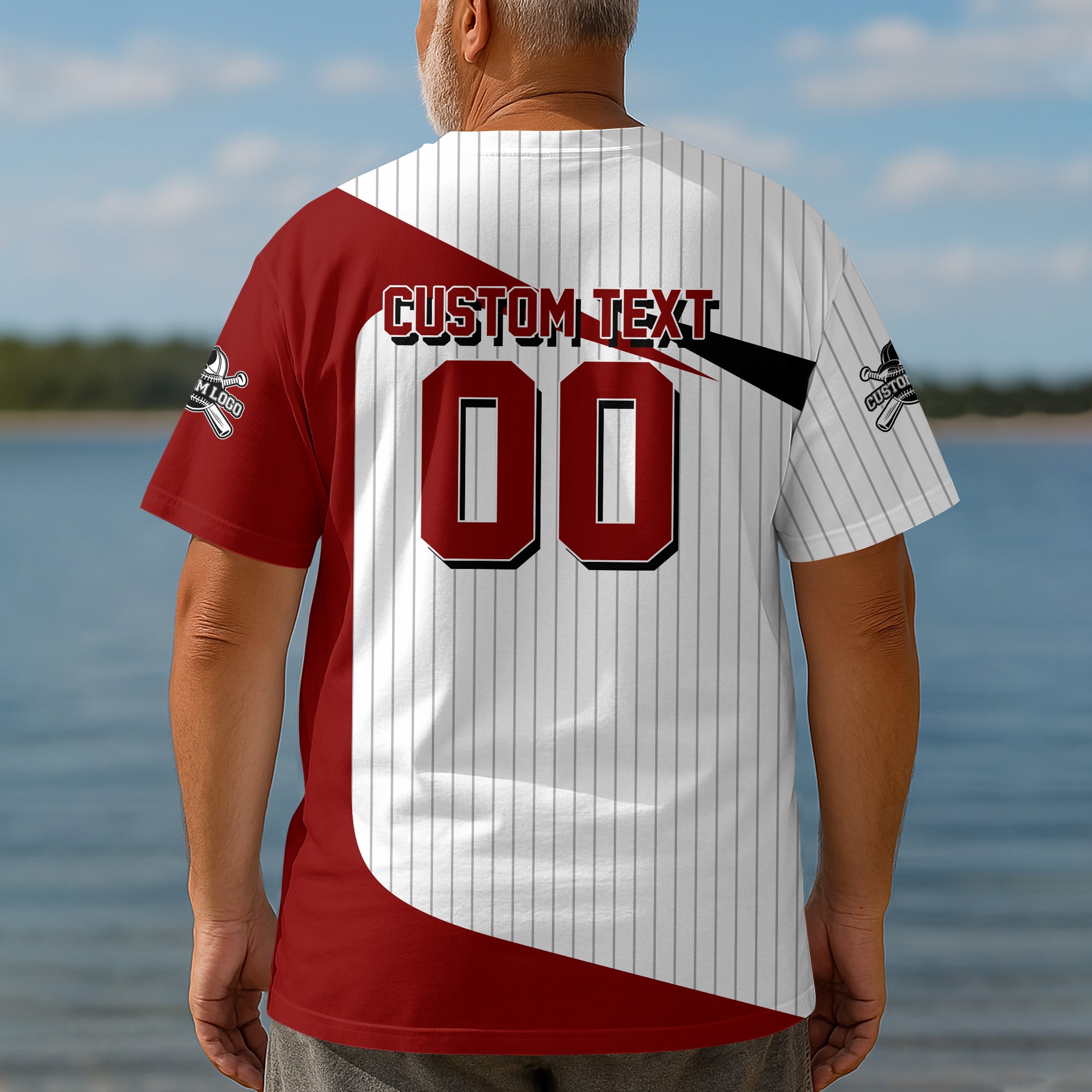 No Pain No Gain Custom All Over Print Baseball T-Shirt