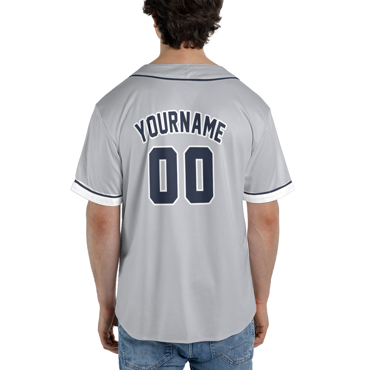Urban Gray Classic – Custom Baseball Jersey