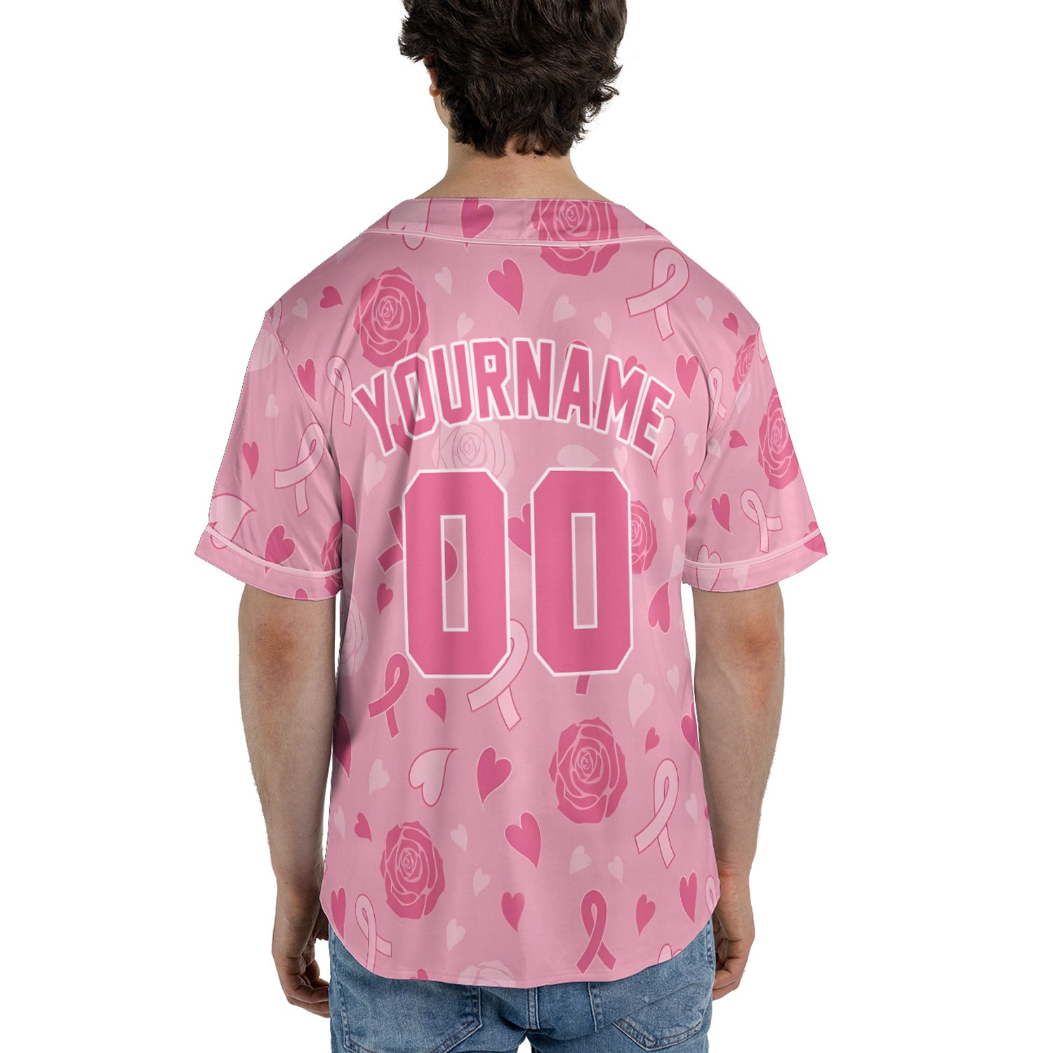 Custom Jersey Baseball – Psychedelic Mandala Purple