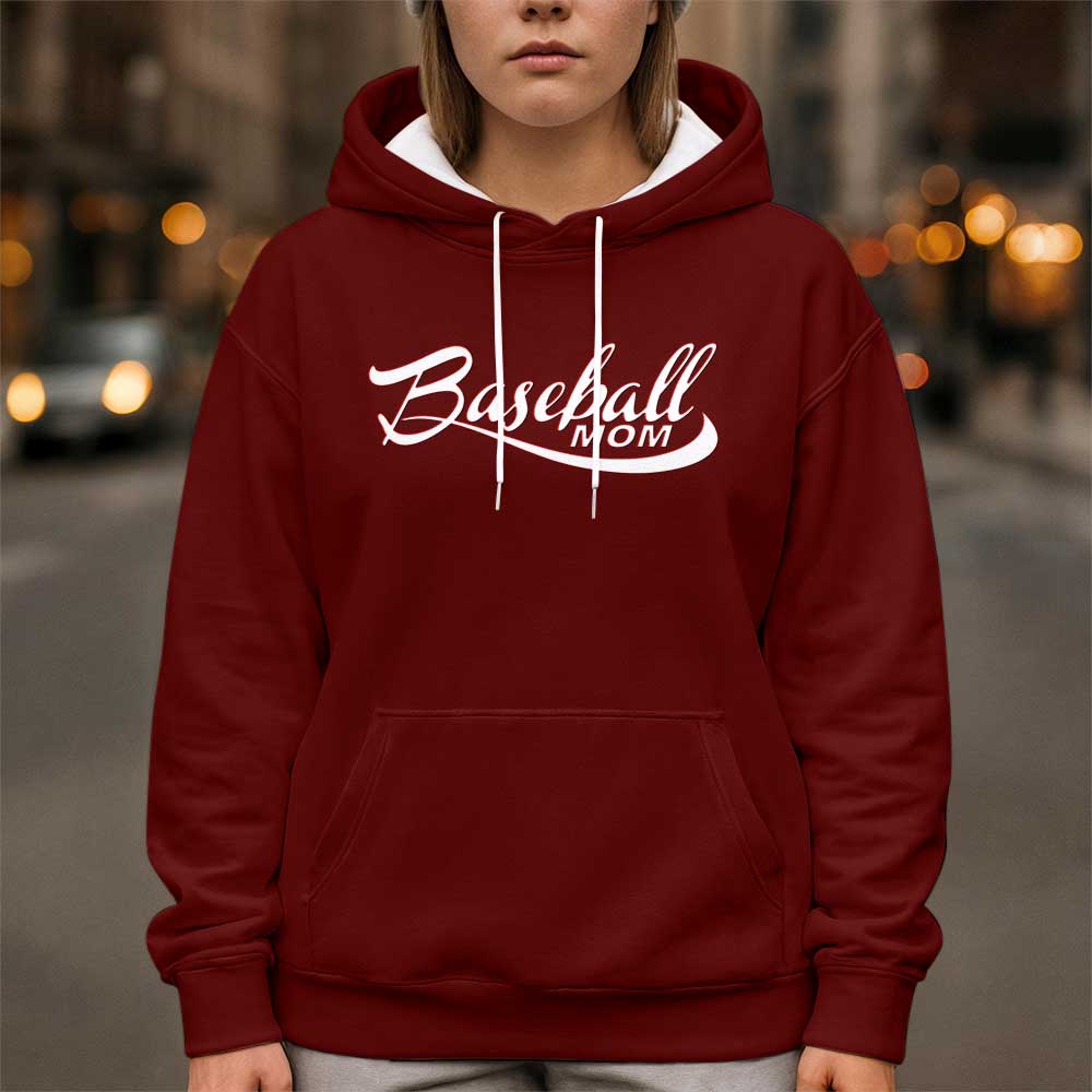 No Tired Like Baseball Mom Tired - All Over Print Baseball Hoodie