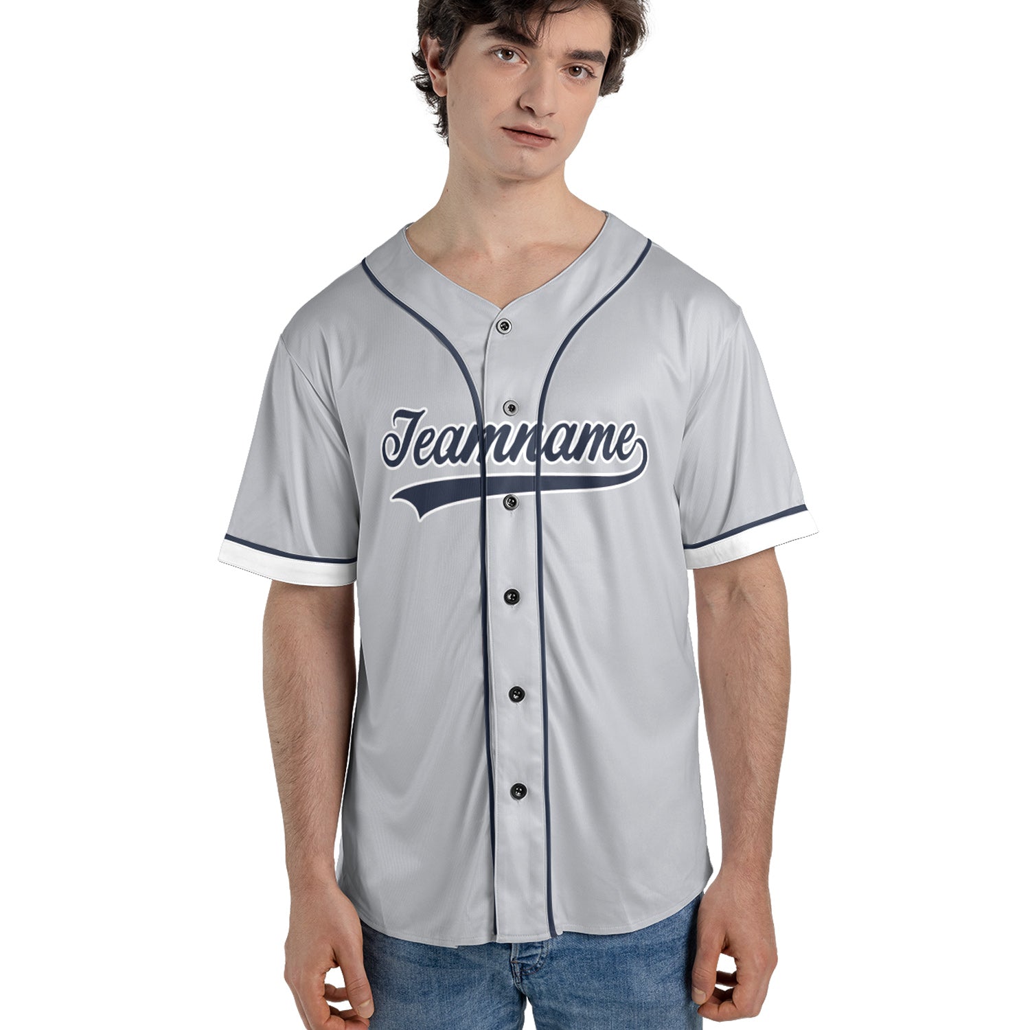 Urban Gray Classic – Custom Baseball Jersey