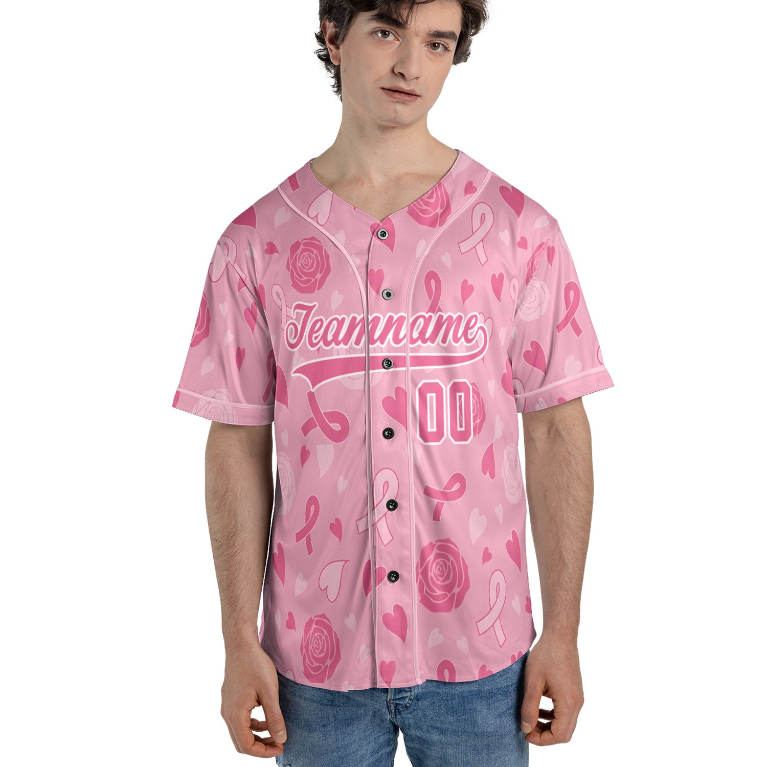 Custom Jersey Baseball – Psychedelic Mandala Purple