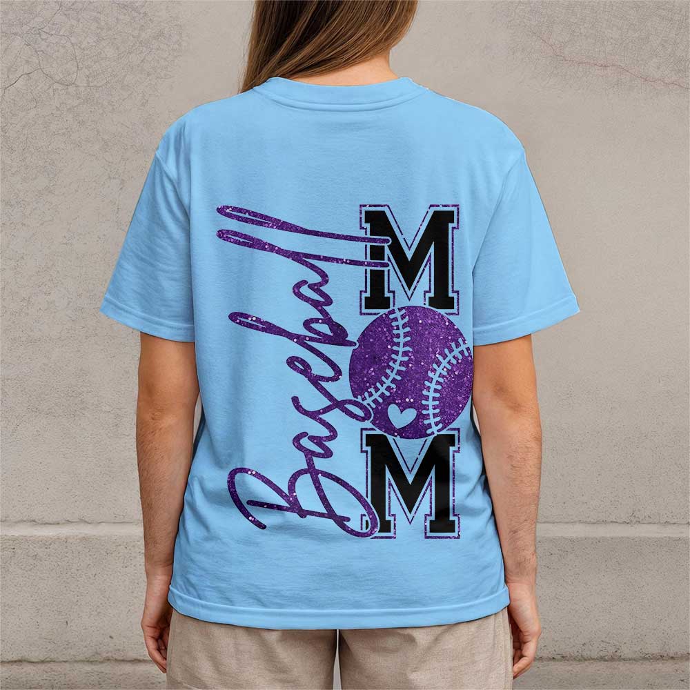Baseball Mom - All Over Print Baseball Mom T-Shirt