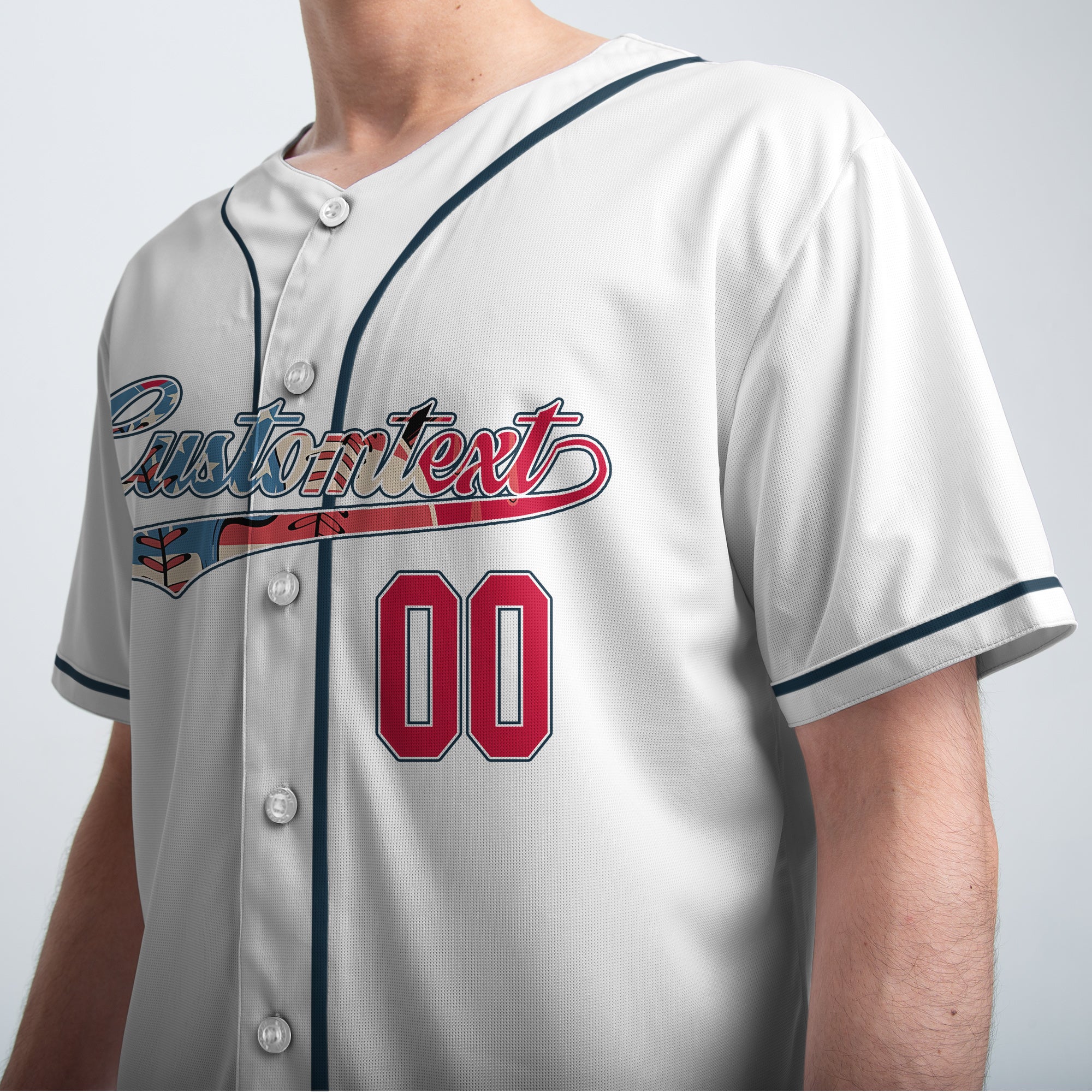 BIG D.R.I.P ENERGY - Custom Fourth Of July Baseball Jersey