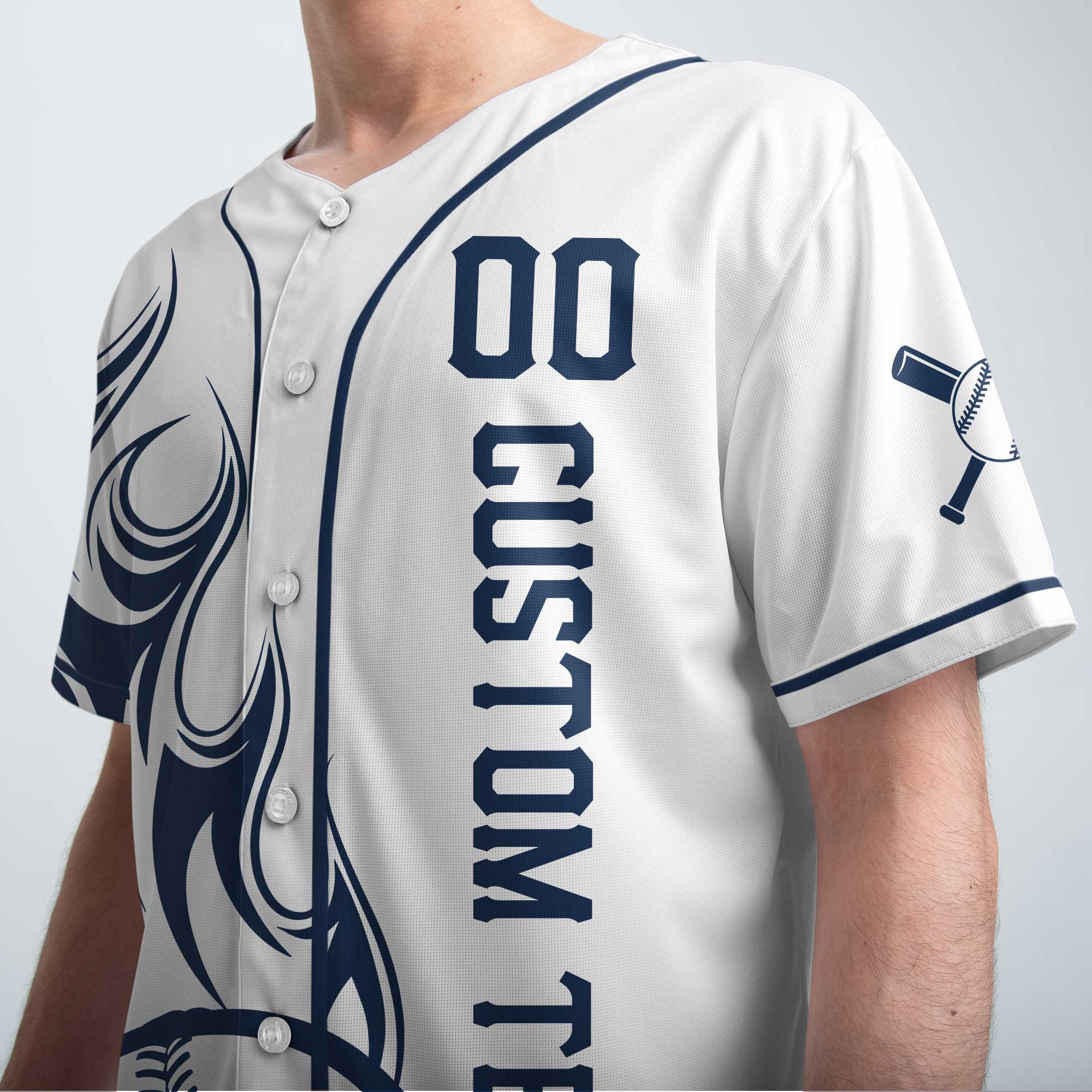Personalized Baseball Sport Team baseball jersey, 3D Baseball Jersey