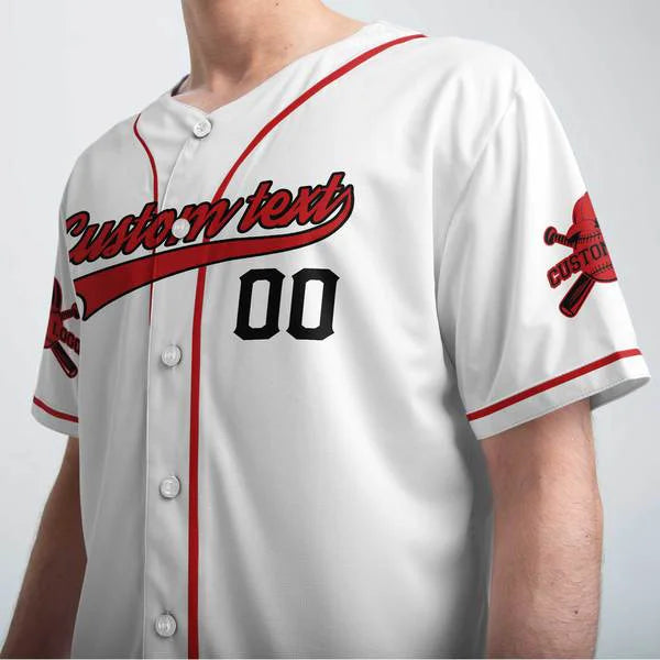 Hit Hard Run Fast Turn Left - Racoon Player  - Custom Baseball Jersey - Custom name, number - Baseball Lover