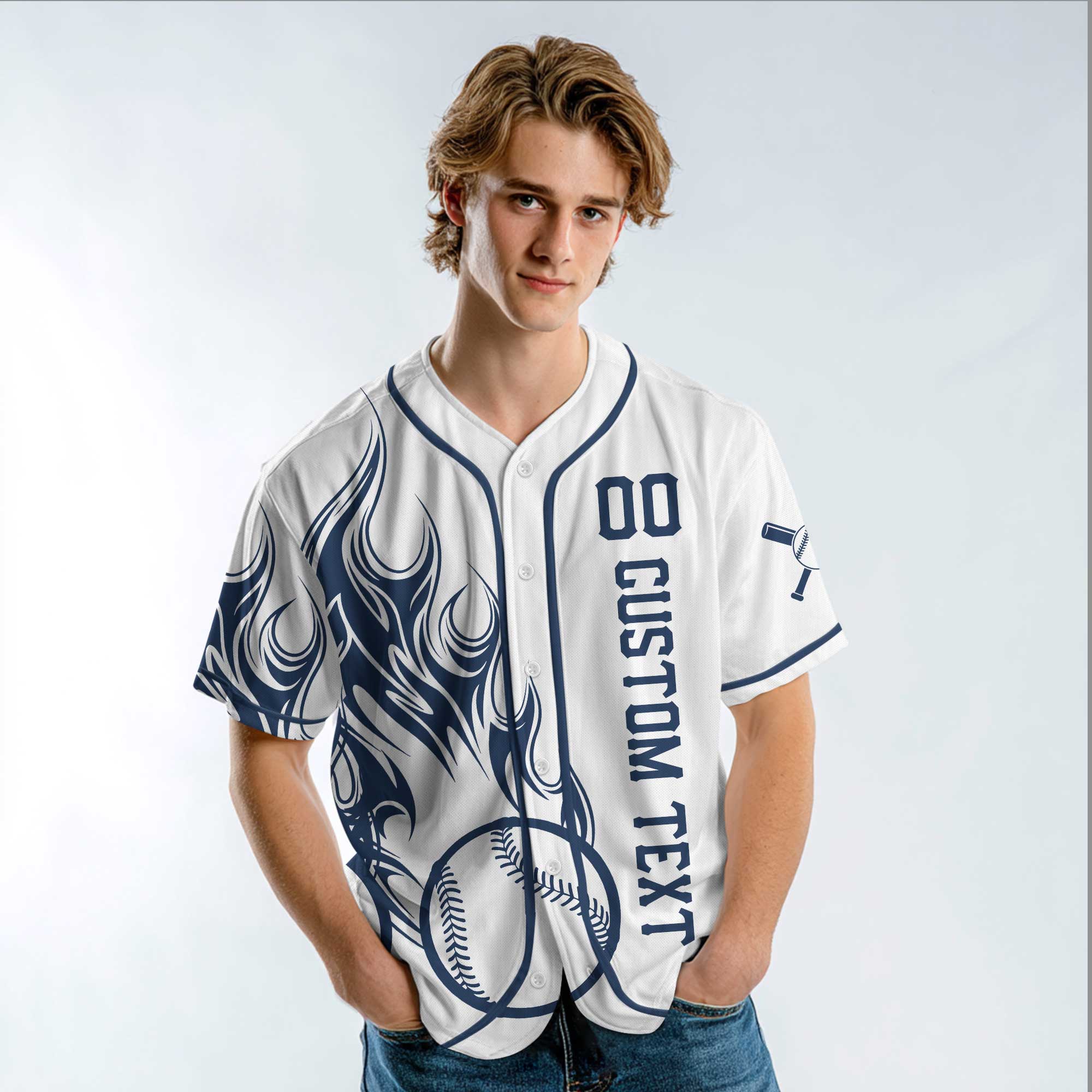 Personalized Baseball Sport Team baseball jersey, 3D Baseball Jersey