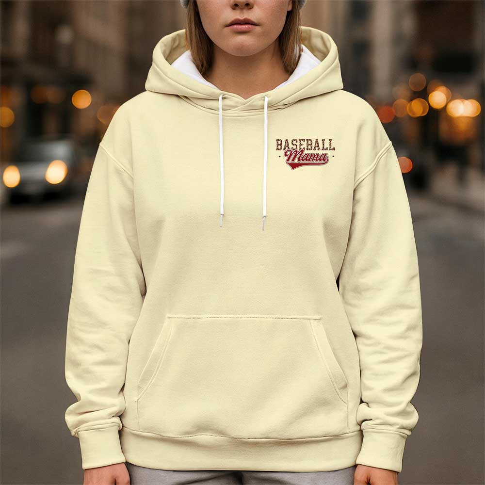 Hot Mess Always Stressed - All Over Print Baseball Hoodie