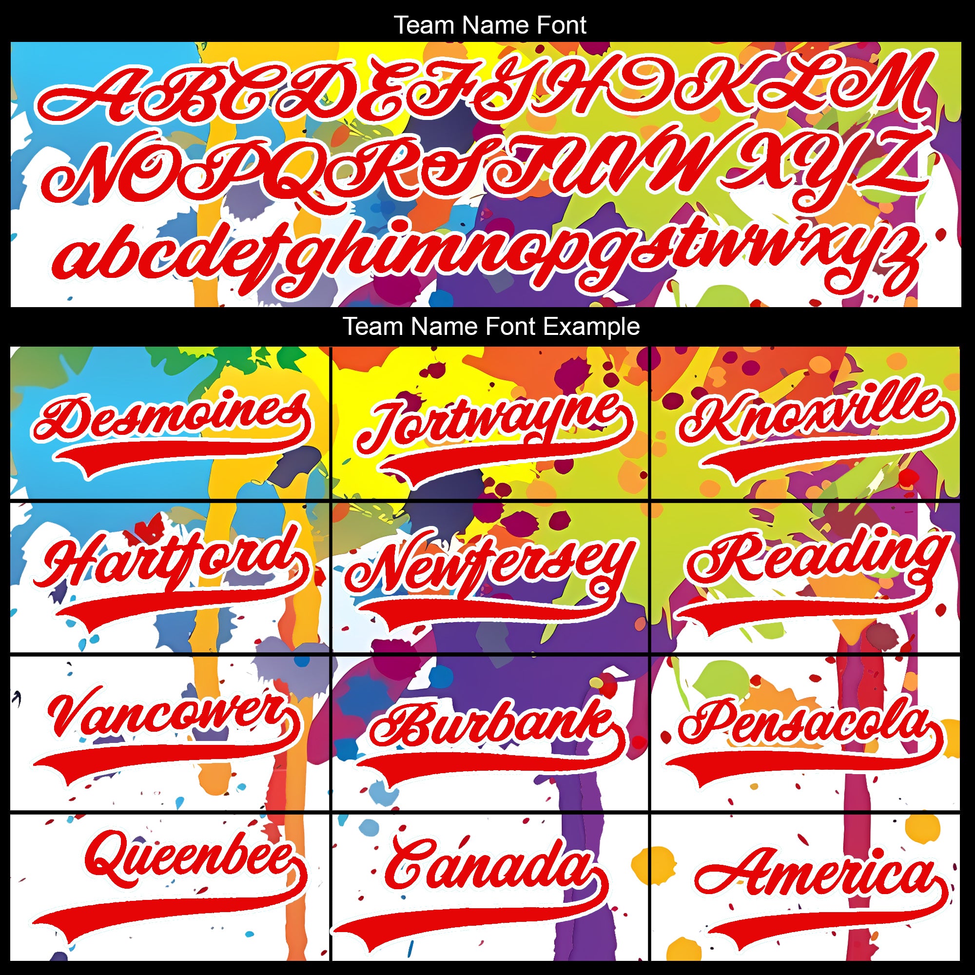 Custom Paint Splash Baseball Jersey – Color Riot Edition