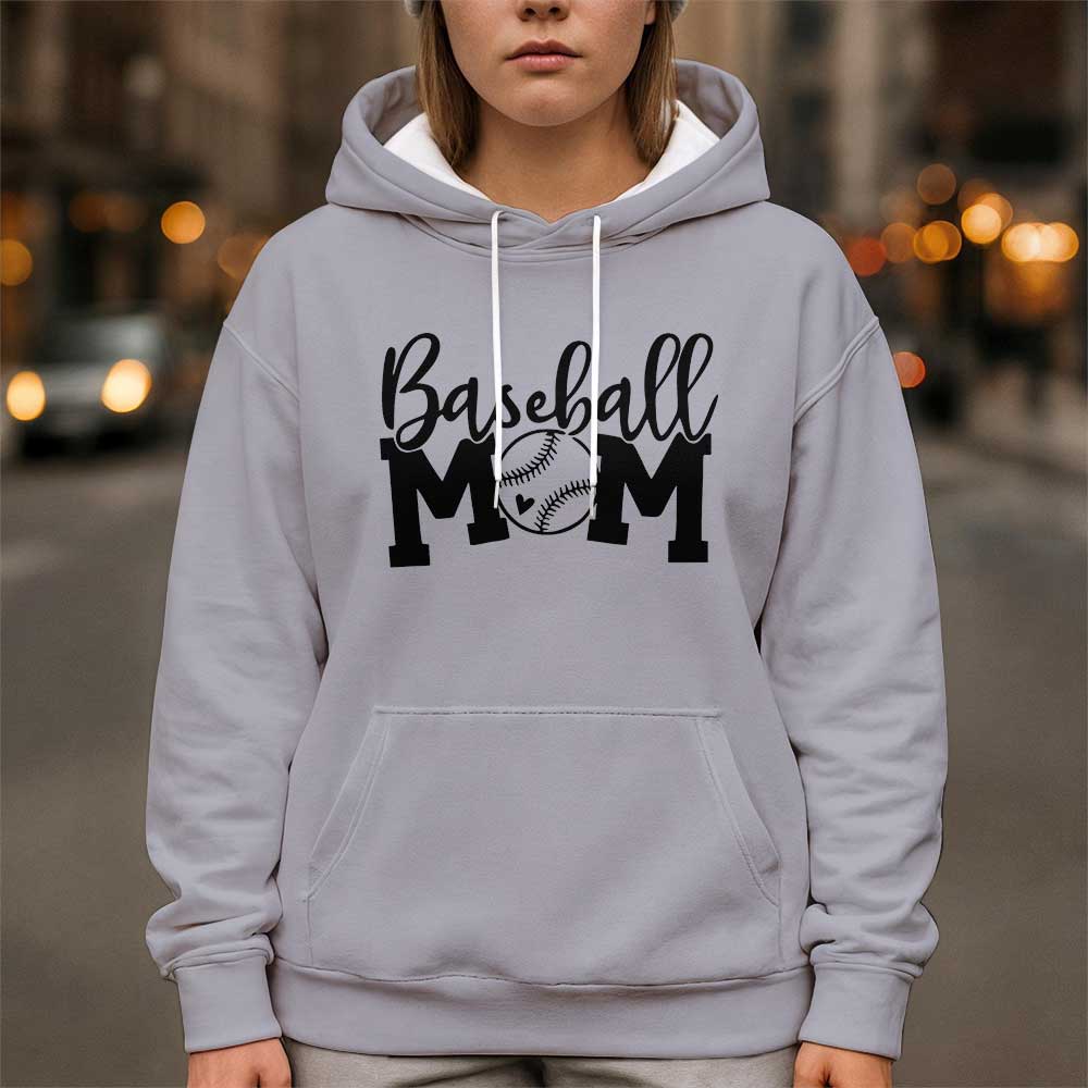 My Favorite Baseball Player Calls Me Mom - All Over Print Baseball Hoodie