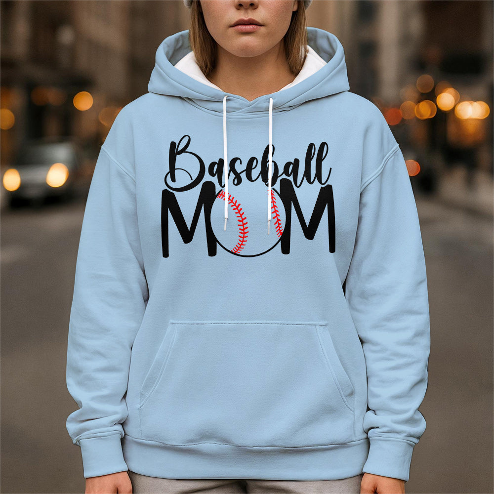 Baseball Mom Bleacher Creature With Opinions - All Over Print Baseball Hoodie