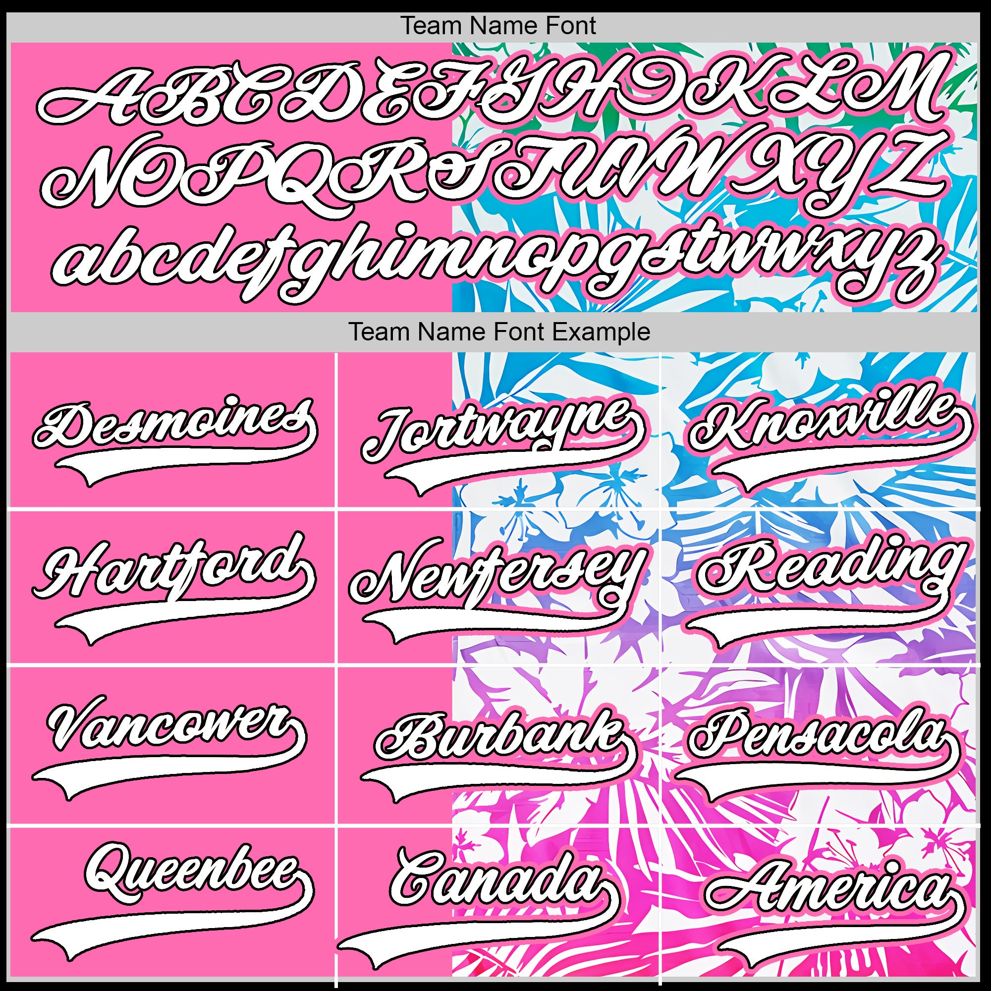 Tropical Dream Baseball Jersey – Pink Split Paradise Edition