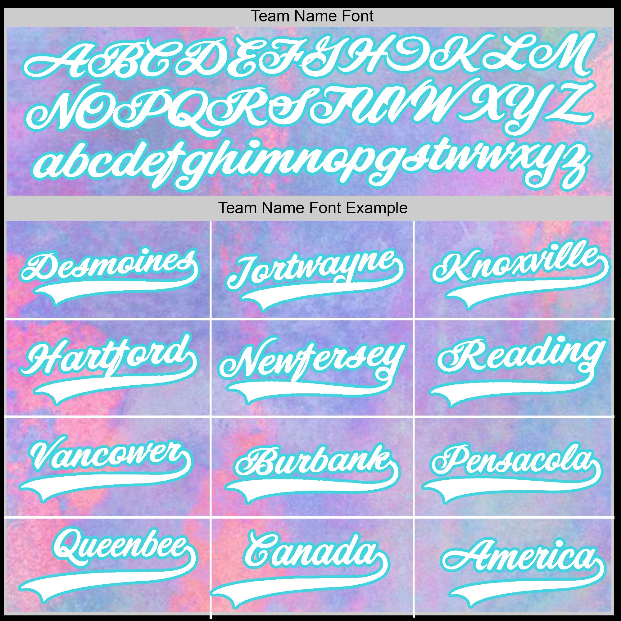 Custom Jersey Baseball – Watercolor Pastel Background