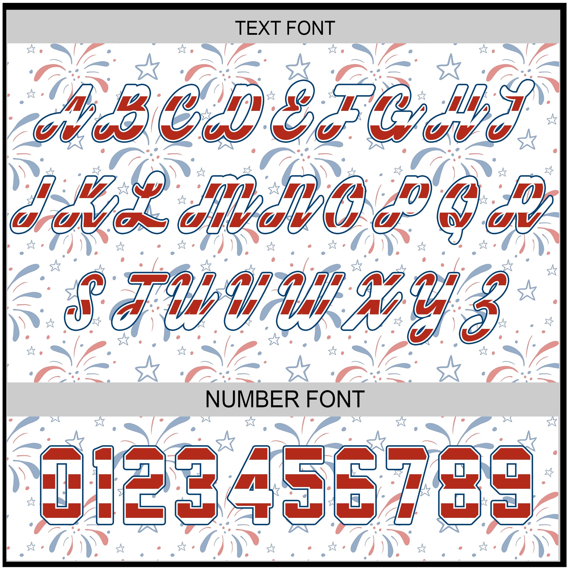 Game Day - Custom Fourth Of July Baseball Jersey