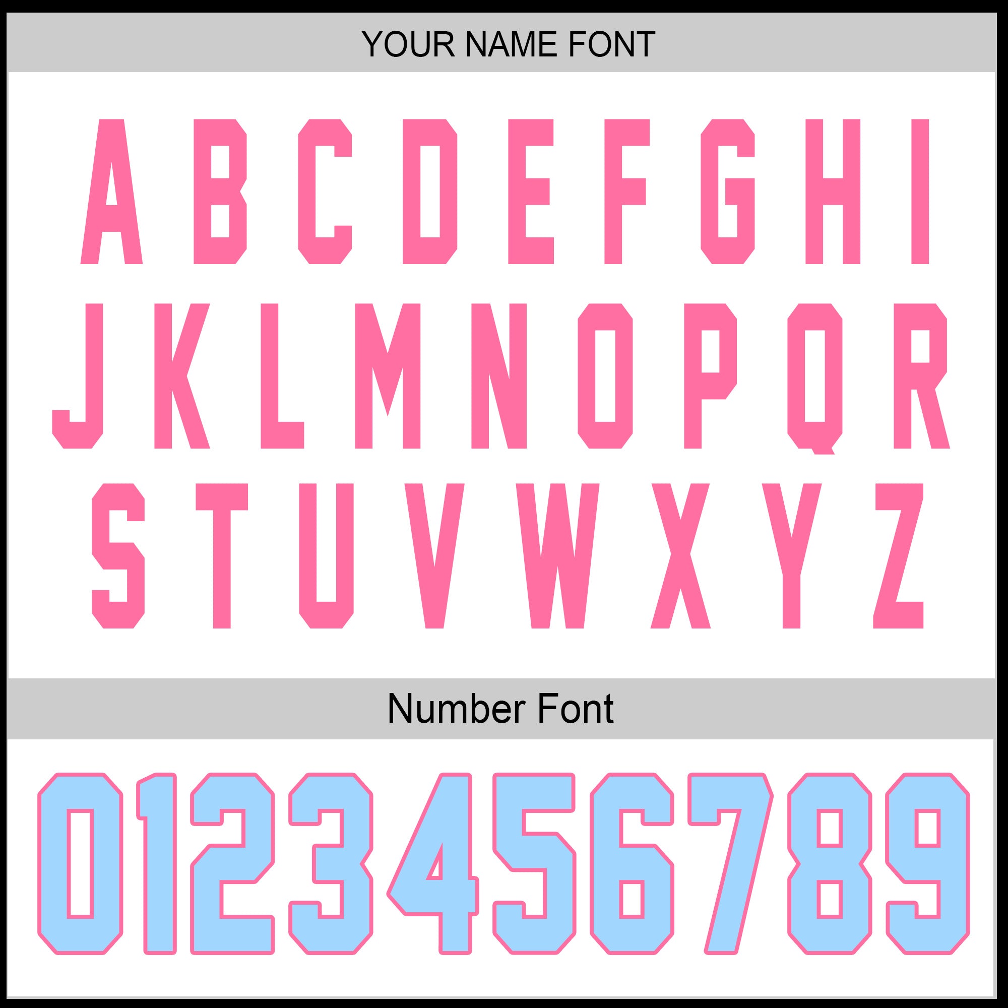 Baseball Jersey – Candy Cool – White & Pastel Pink/Blue