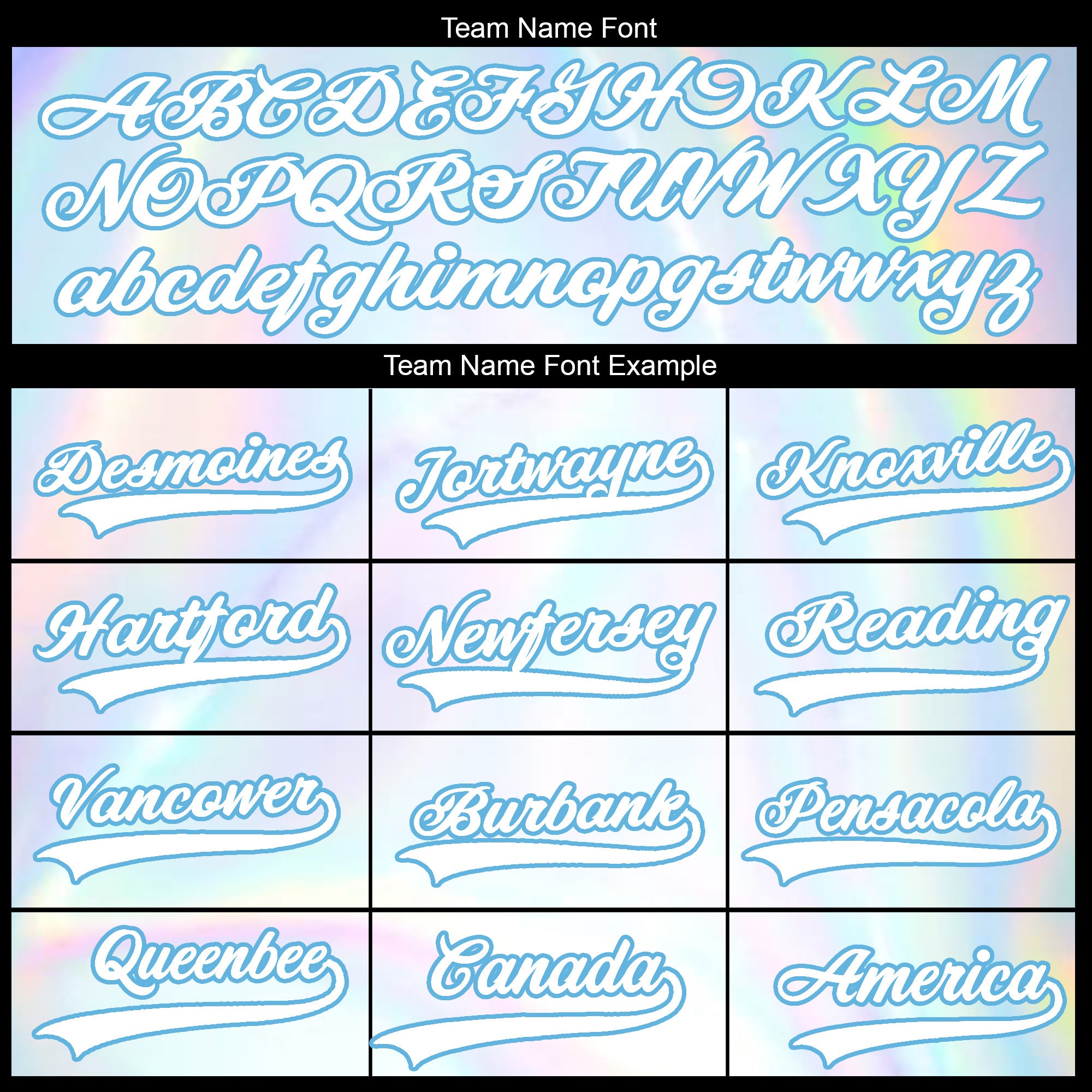 Iridescent Fade Baseball Jersey – Custom Prism Vibe