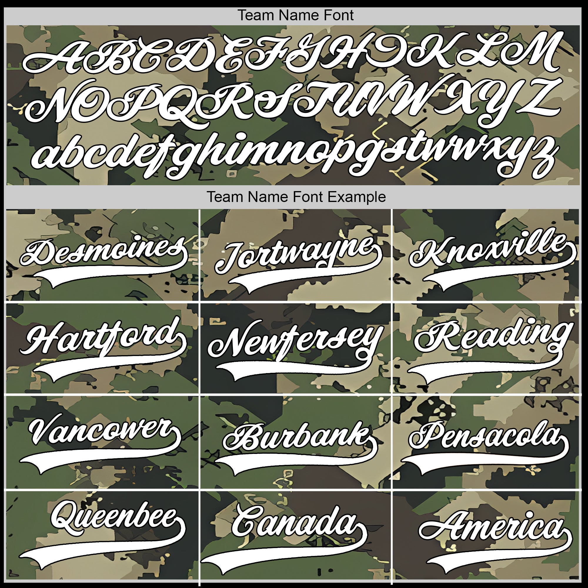 Custom Digital Camo Baseball Jersey in Forest Green and Earth Tones