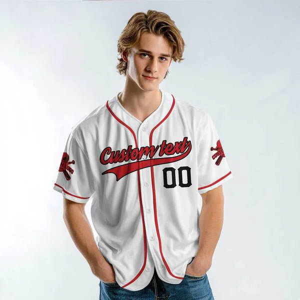 Hit Hard Run Fast Turn Left - Racoon Player  - Custom Baseball Jersey - Custom name, number - Baseball Lover